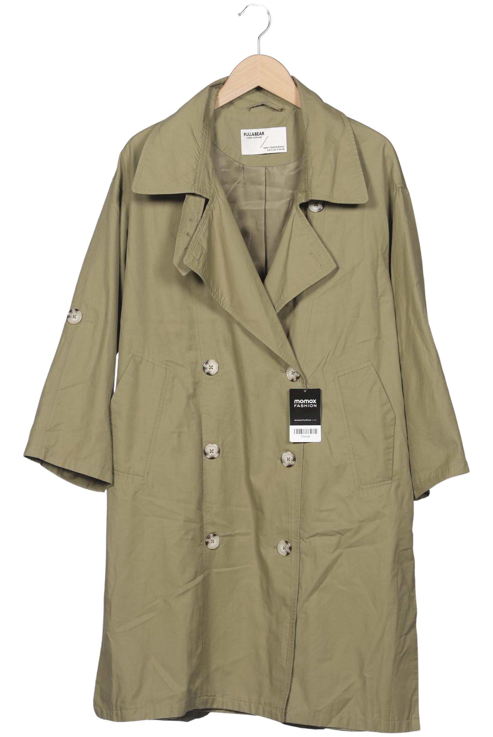 

Pull & Bear Damen Mantel, grün, Gr. 36