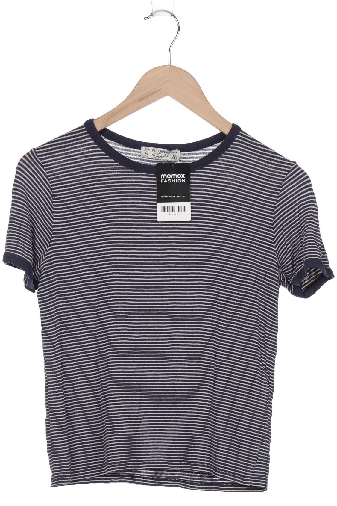 

Pull & Bear Damen T-Shirt, marineblau