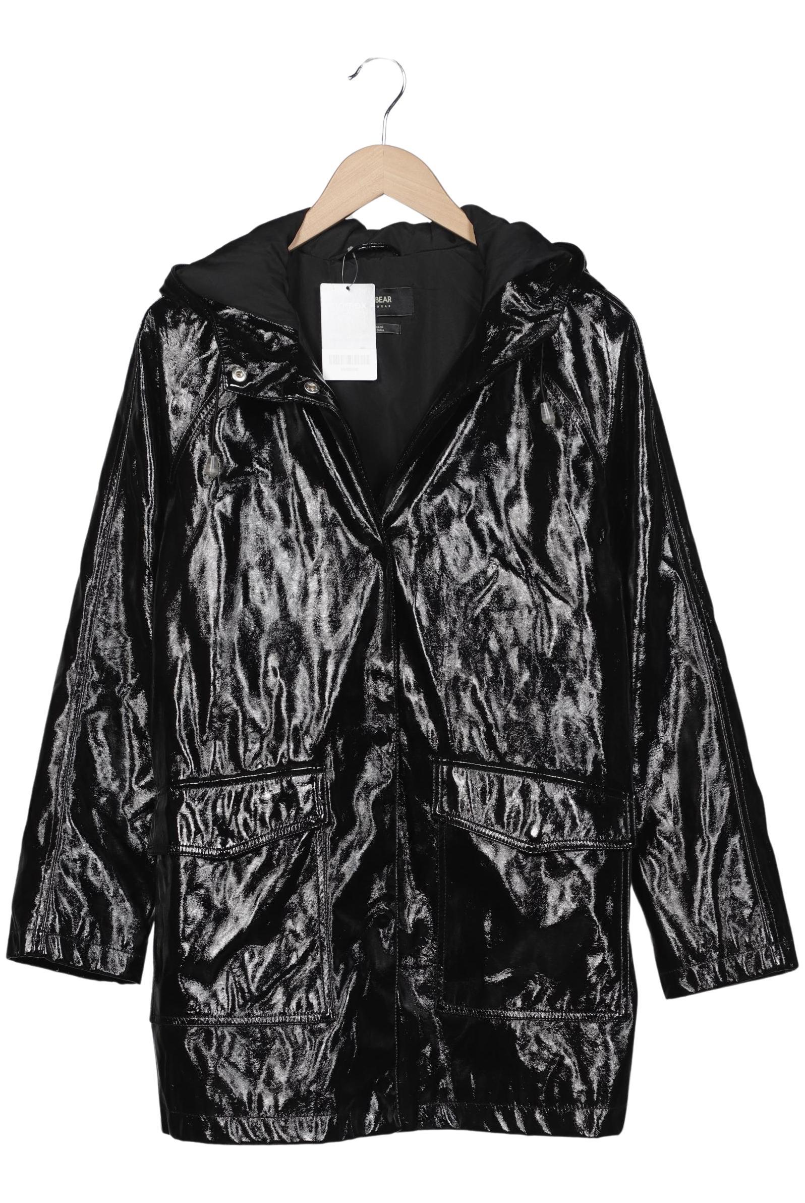 

Pull & Bear Damen Mantel, schwarz, Gr. 42