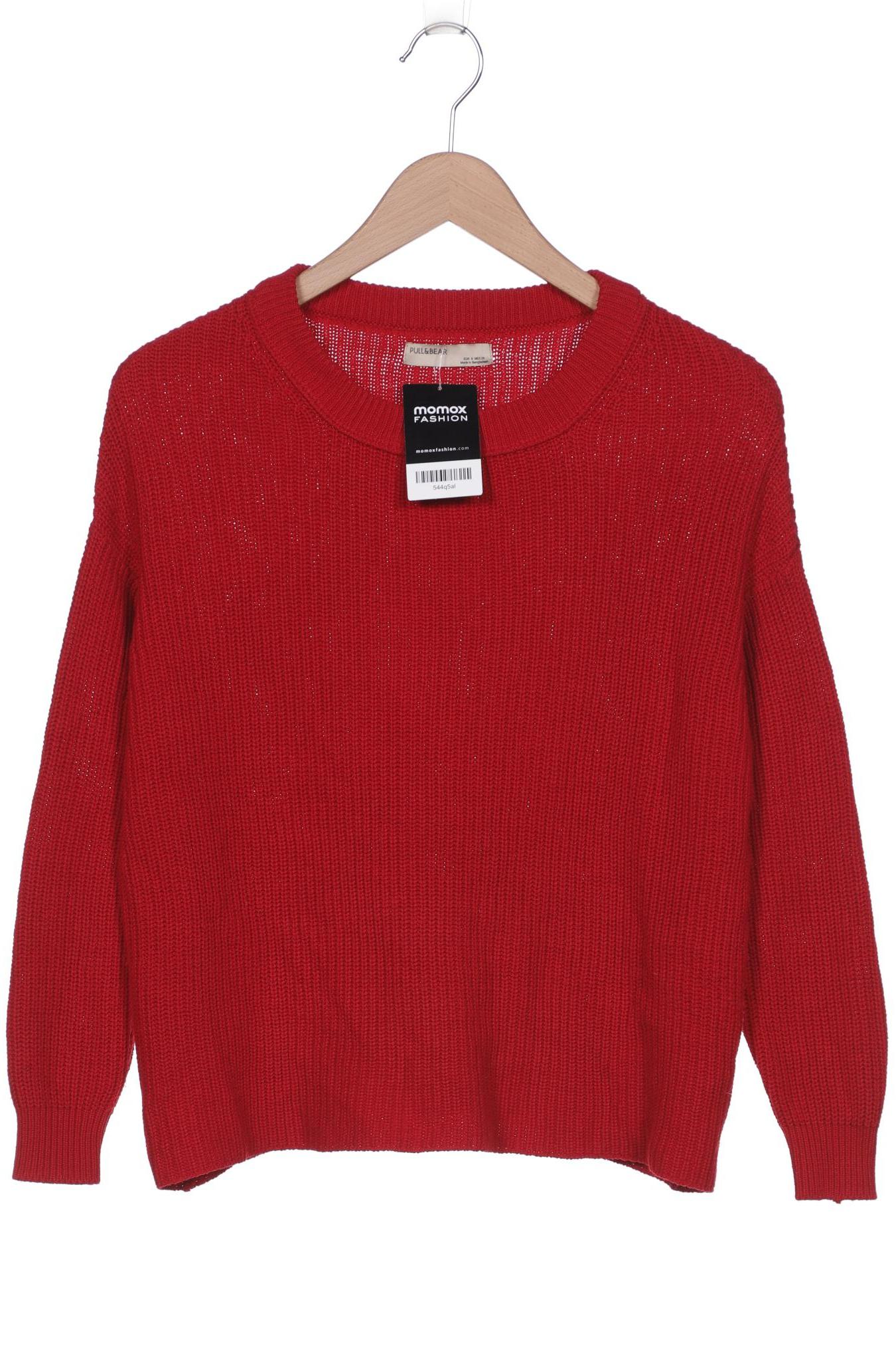 

Pull & Bear Damen Pullover, rot