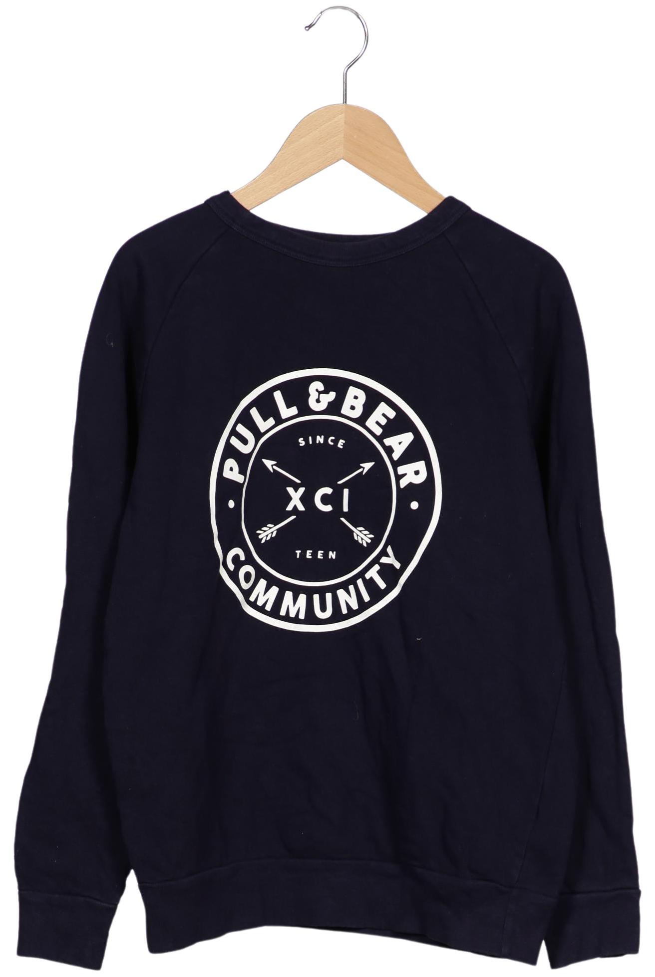 

Pull & Bear Damen Sweatshirt, marineblau, Gr. 38