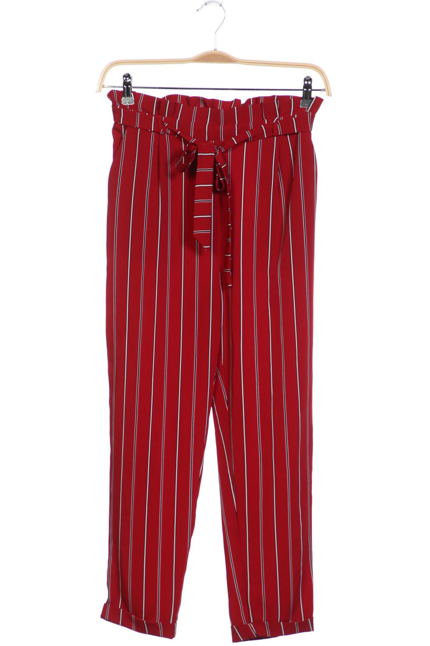 

Pull & Bear Damen Stoffhose, rot