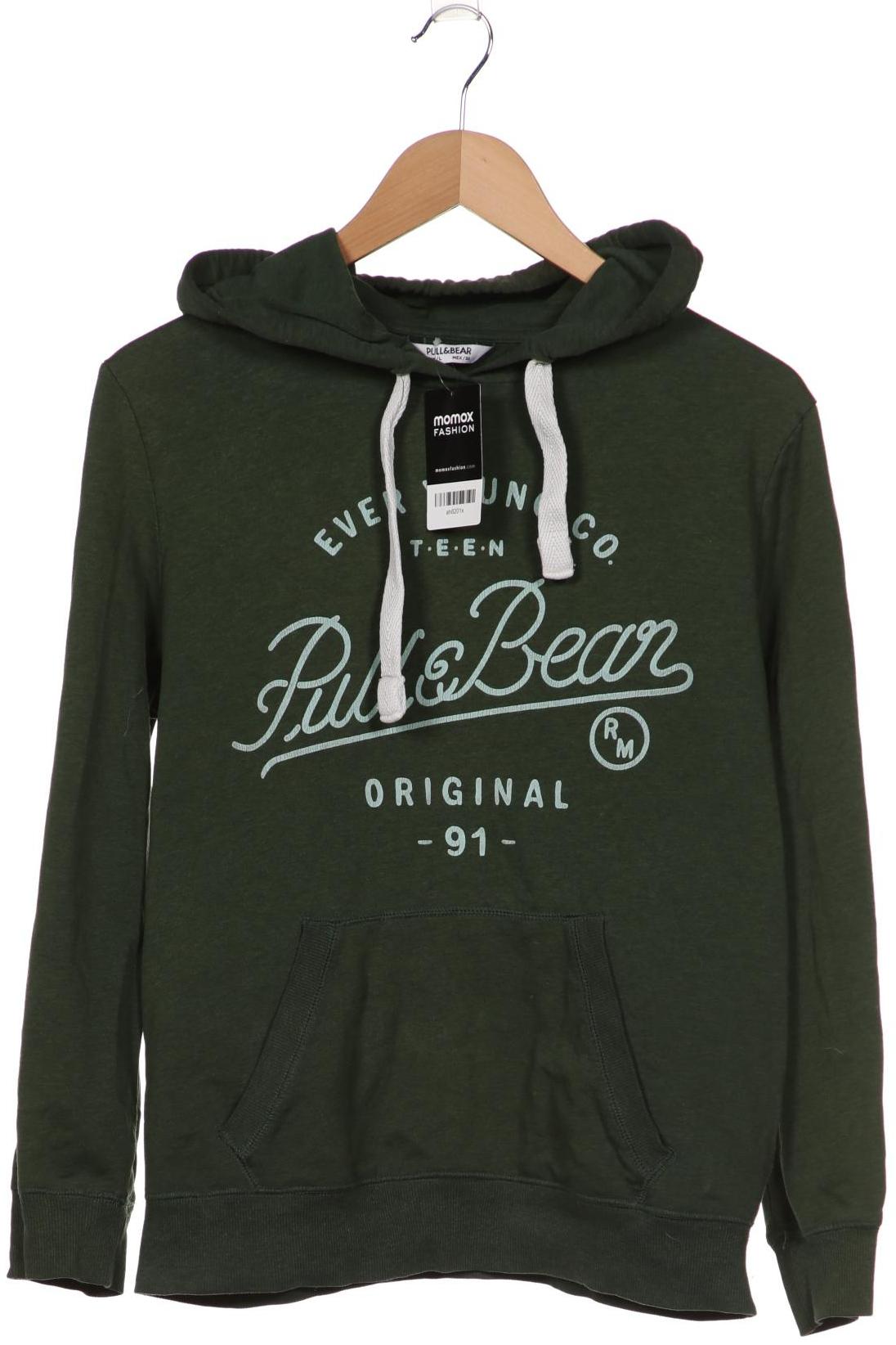 

Pull & Bear Damen Kapuzenpullover, grün, Gr. 42