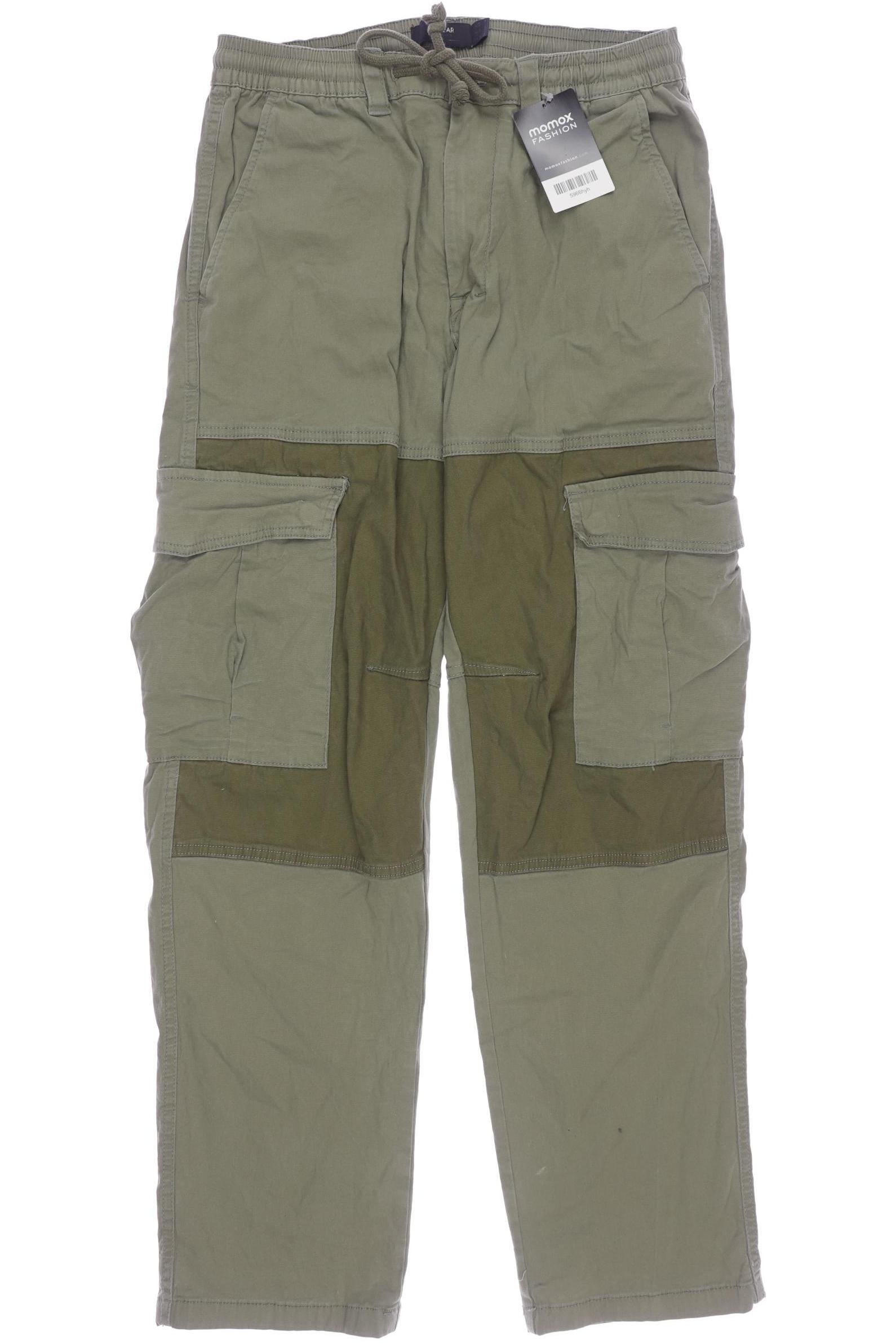 

Pull & Bear Damen Stoffhose, grün, Gr. 0