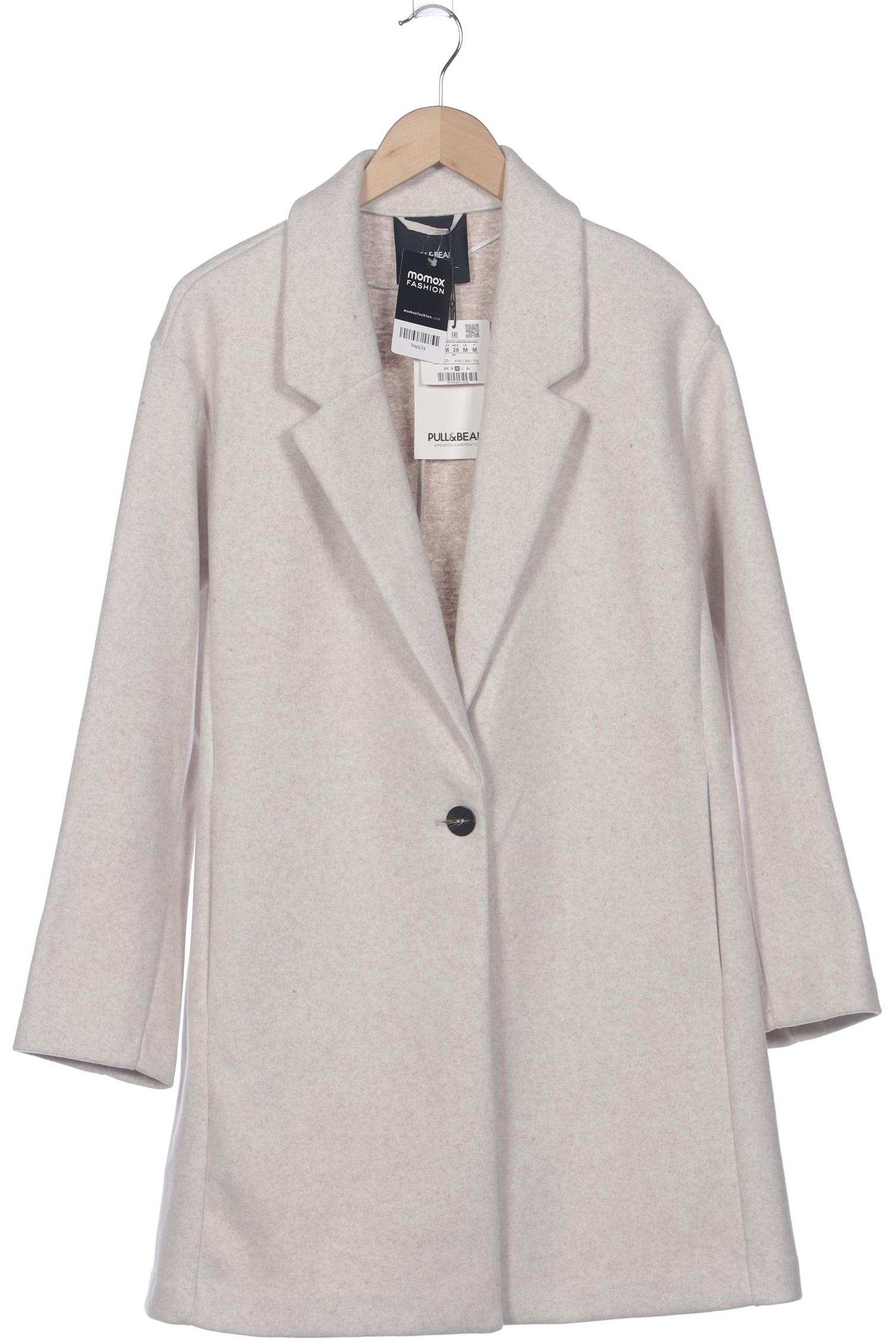 

Pull & Bear Damen Mantel, cremeweiß, Gr. 38