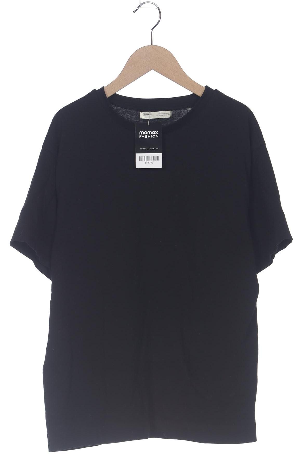 

Pull & Bear Damen T-Shirt, schwarz, Gr. 36