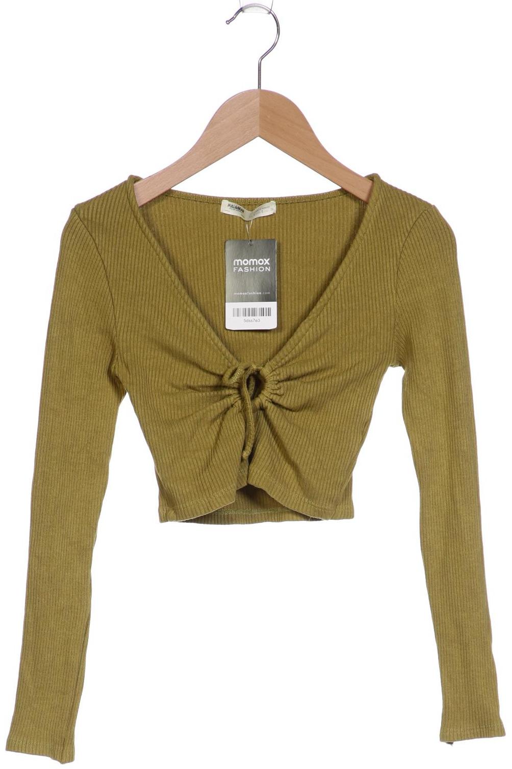 

Pull & Bear Damen Langarmshirt, grün