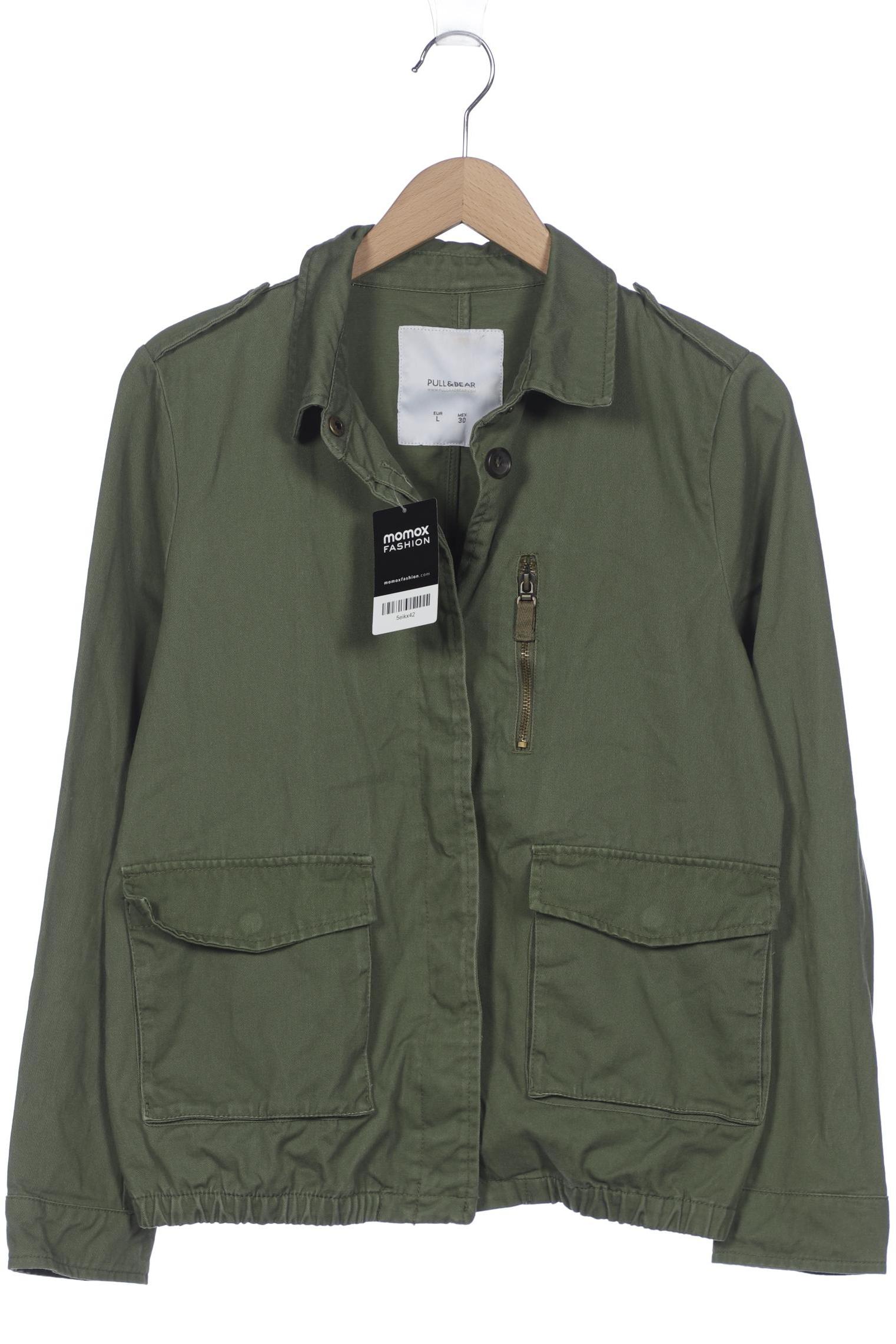 

Pull & Bear Damen Jacke, grün, Gr. 42
