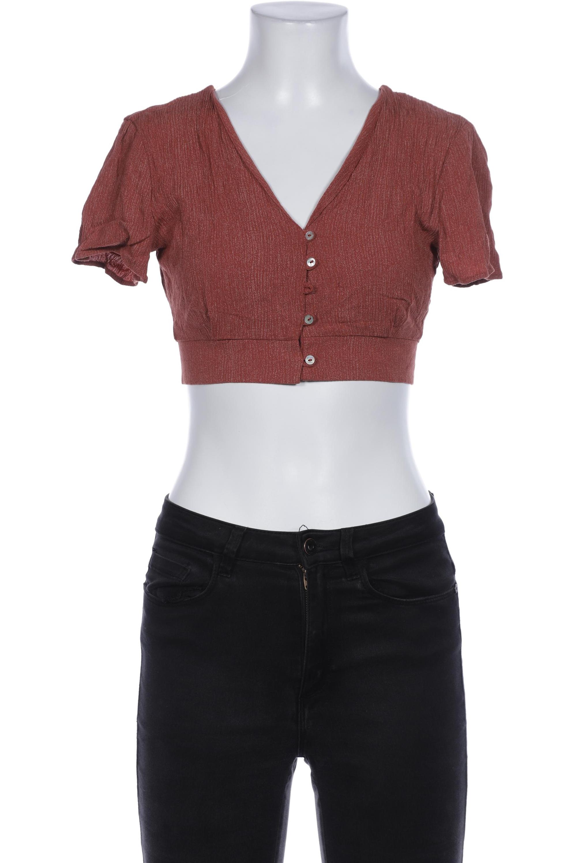 

Pull & Bear Damen Bluse, orange, Gr. 36