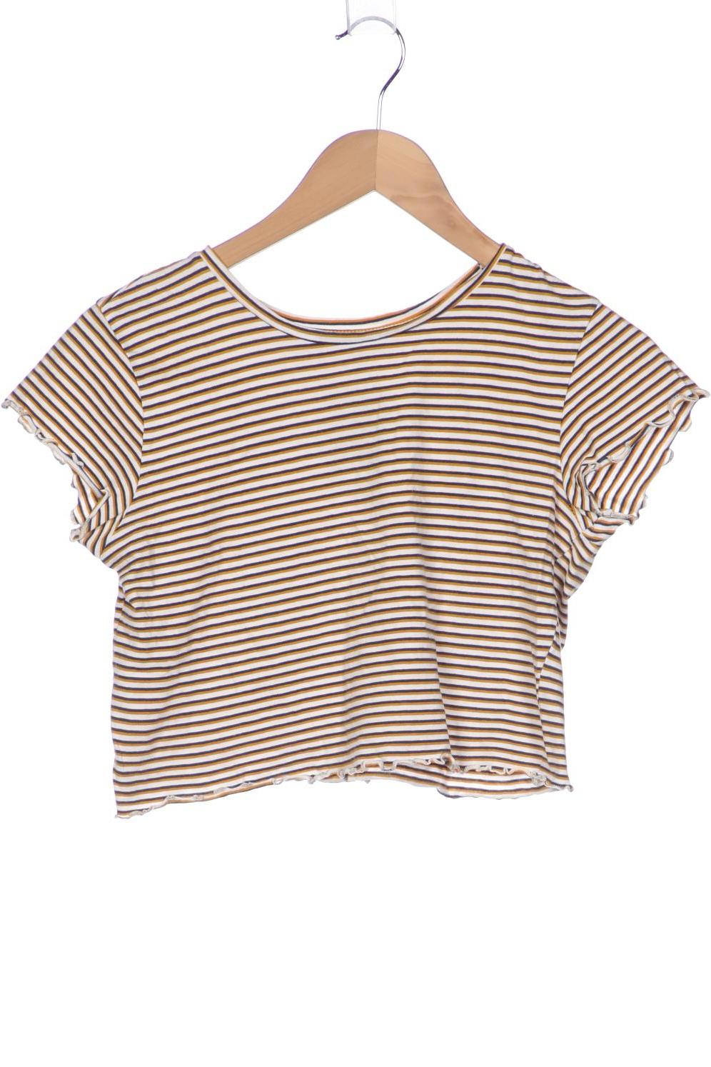 

Pull & Bear Damen T-Shirt, gelb, Gr. 38