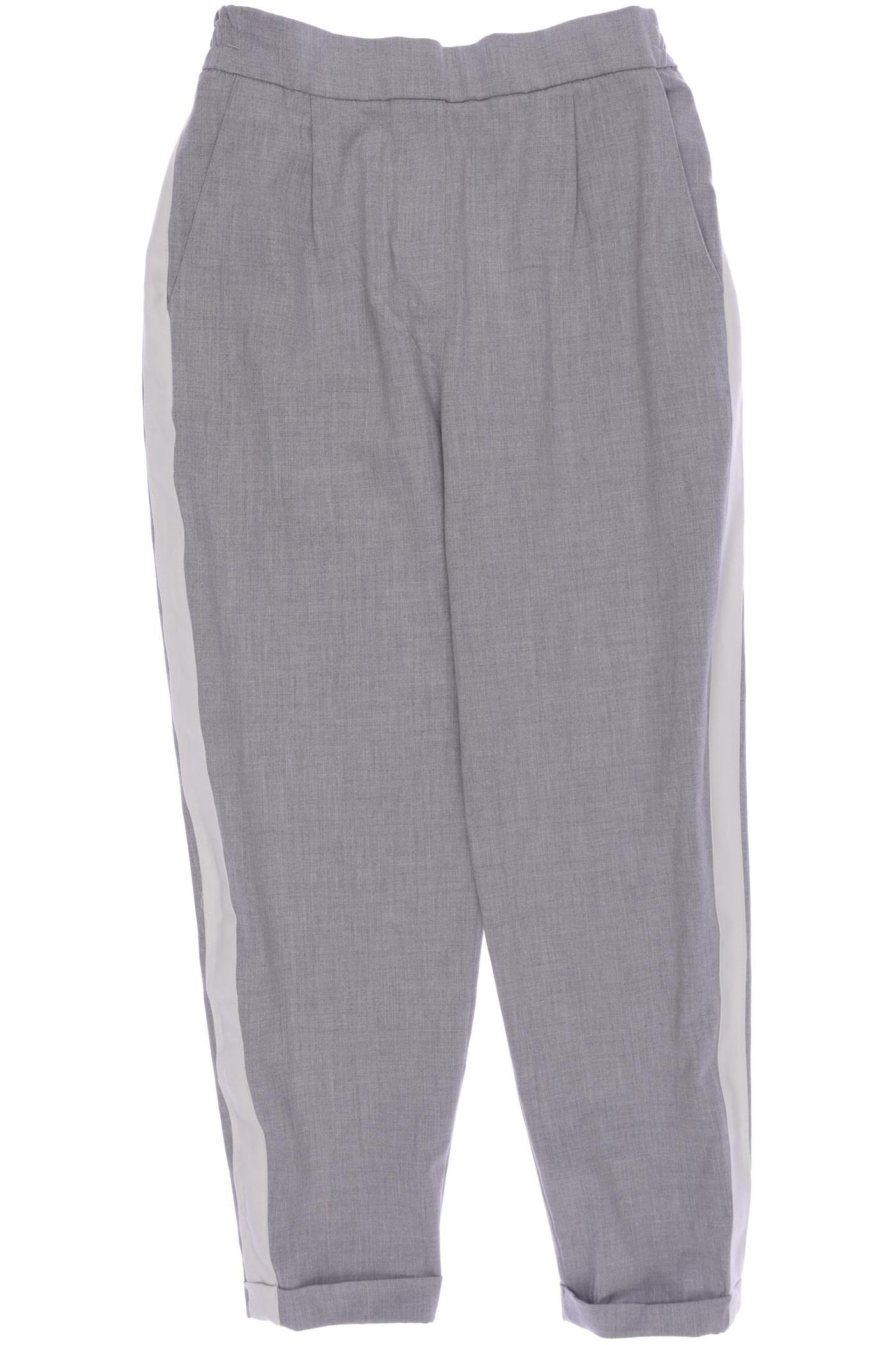 

Pull & Bear Damen Stoffhose, grau, Gr. 0