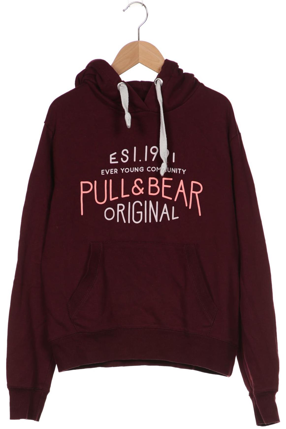 

Pull & Bear Damen Kapuzenpullover, bordeaux