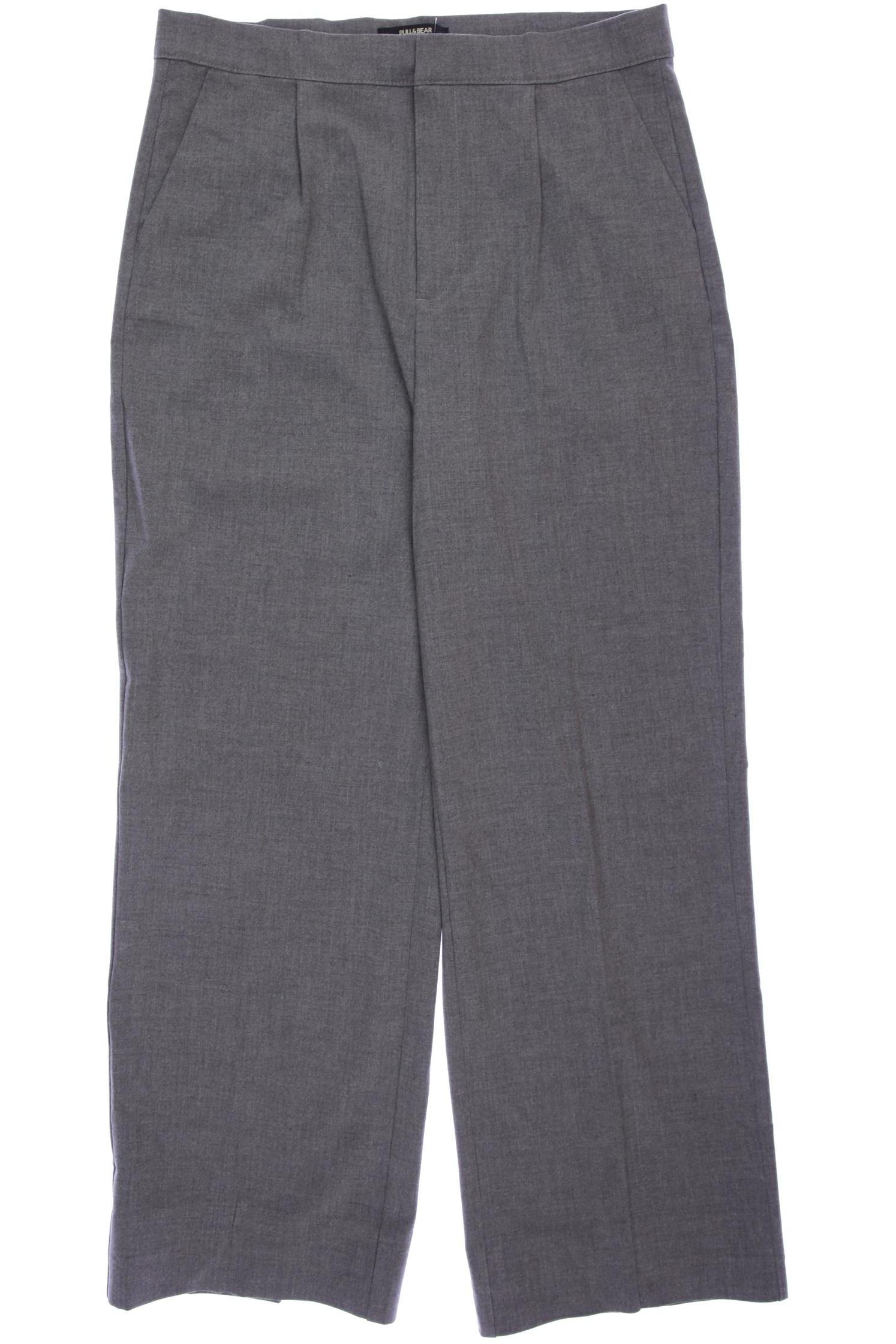 

Pull & Bear Damen Stoffhose, grau, Gr. 0