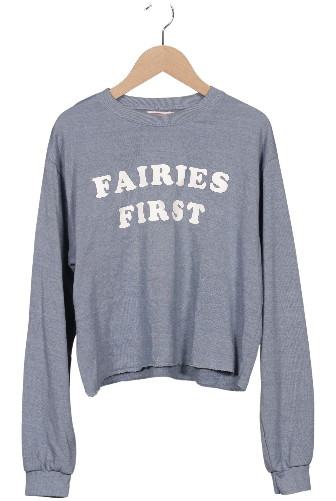 

Pull & Bear Damen Sweatshirt, hellblau, Gr. 38