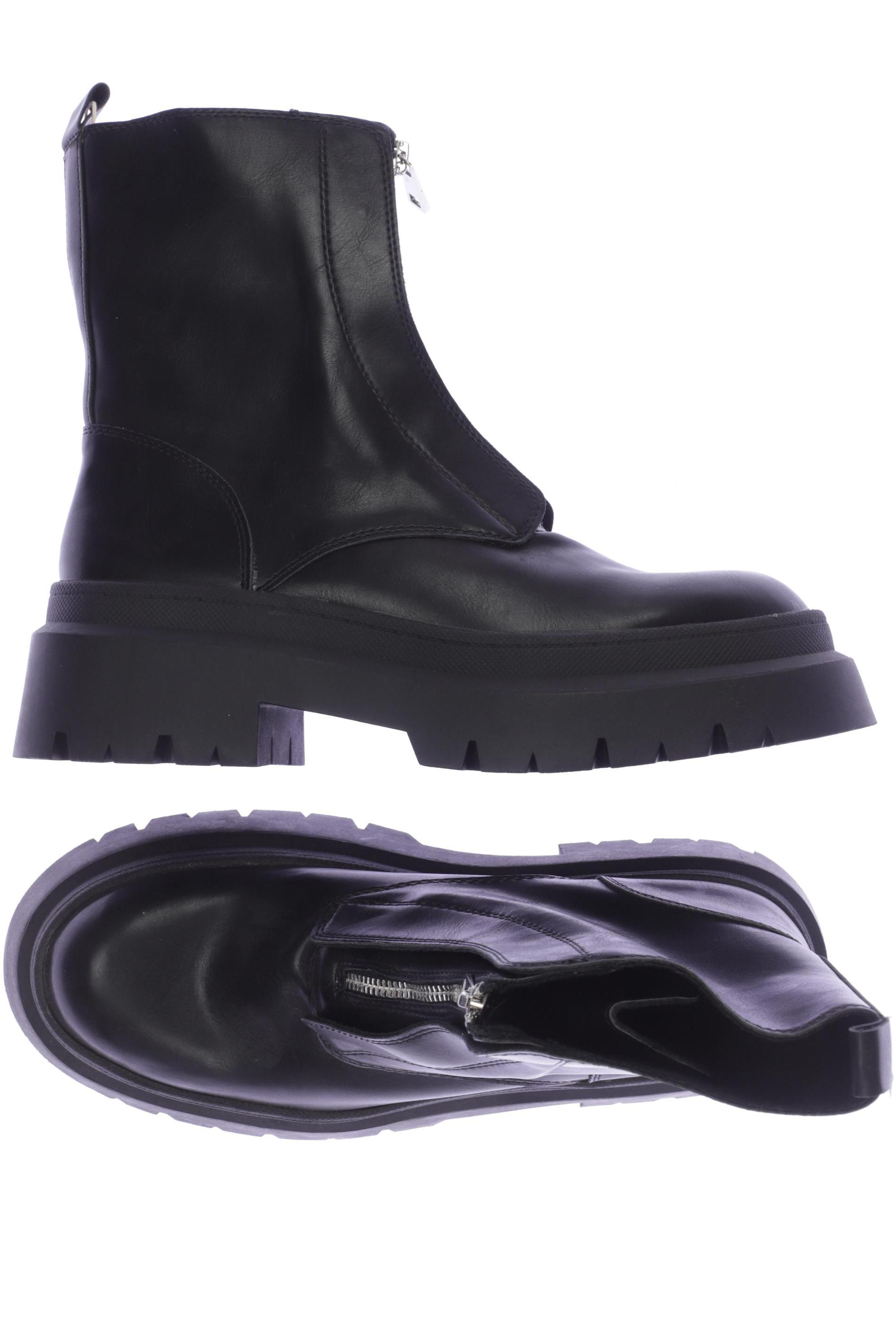

Pull & Bear Damen Stiefelette, schwarz, Gr. 40