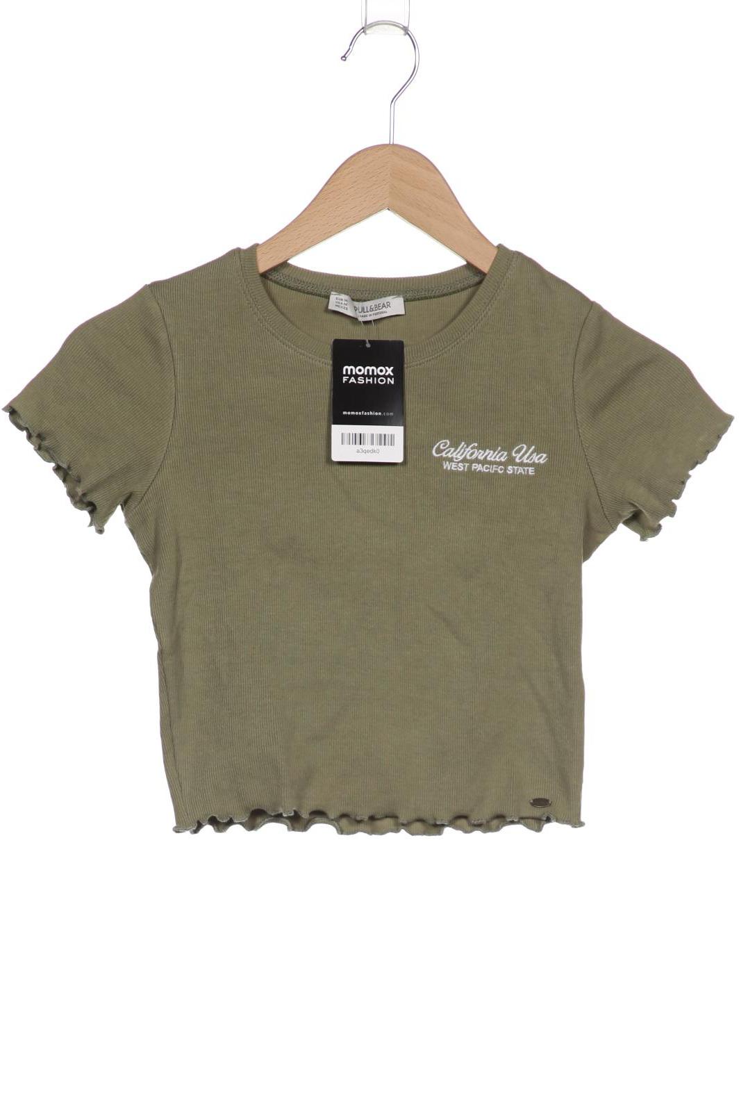 

Pull & Bear Damen T-Shirt, grün, Gr. 38