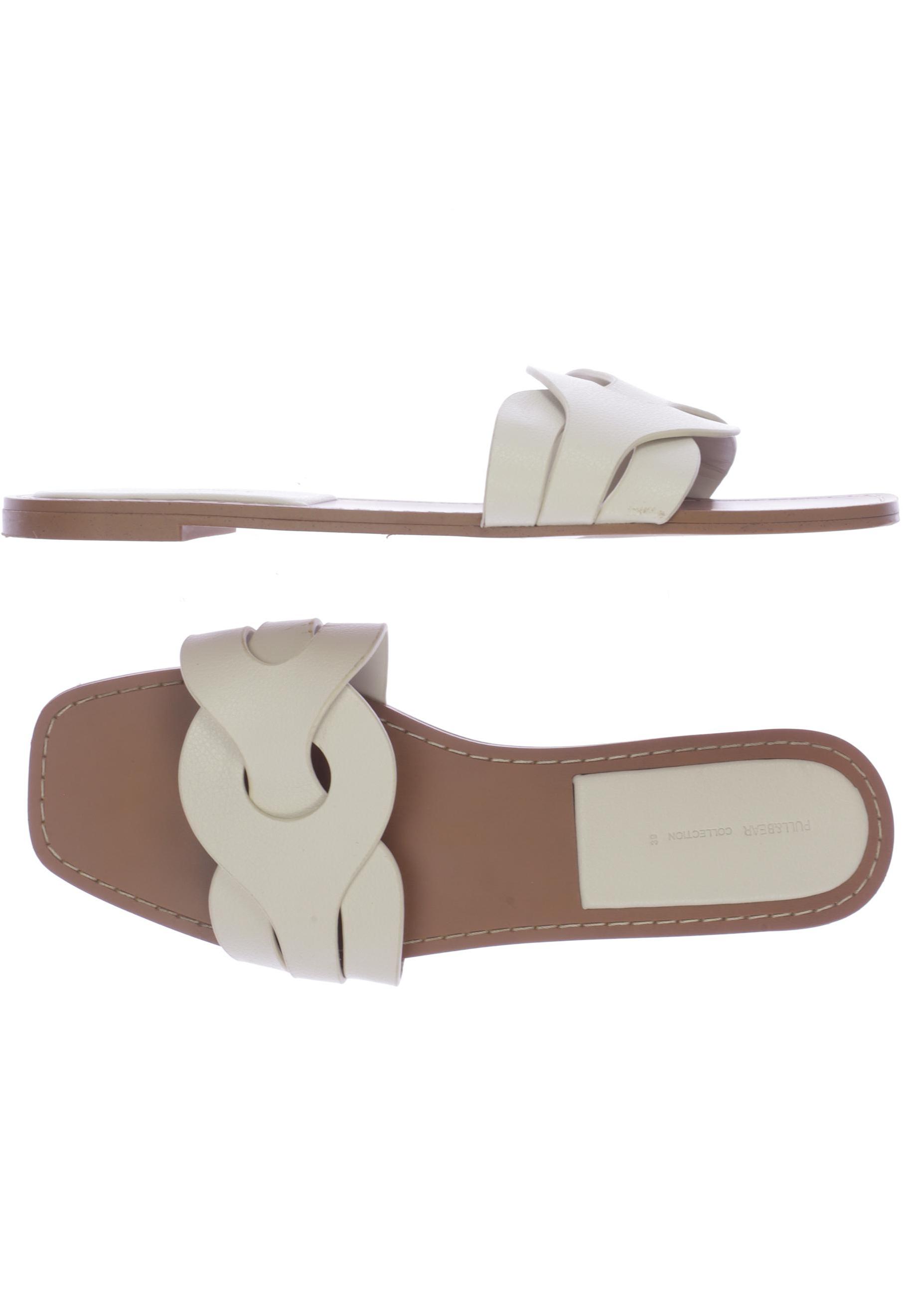 

Pull & Bear Damen Sandale, beige, Gr. 39