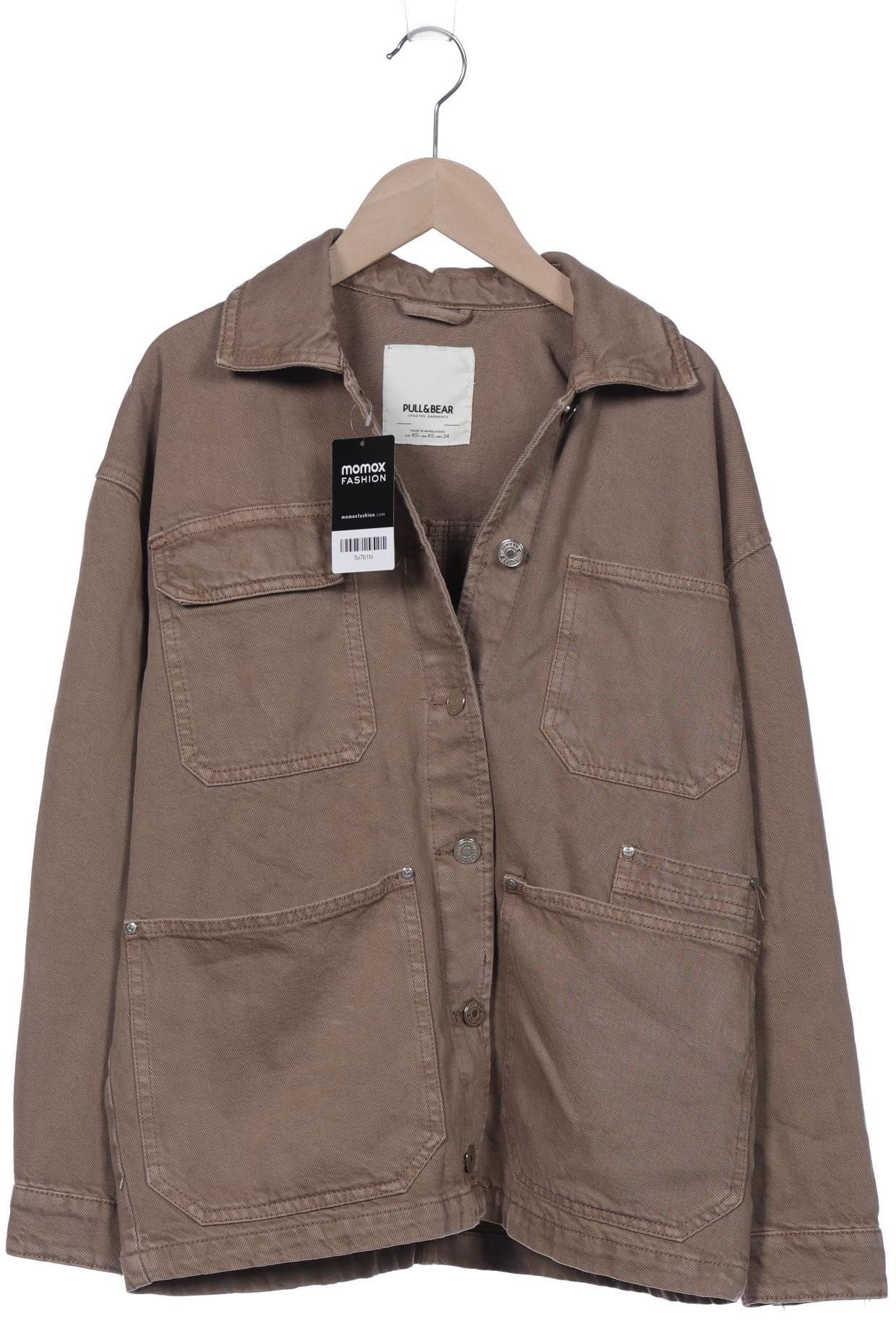 

Pull & Bear Damen Jacke, braun, Gr. 34