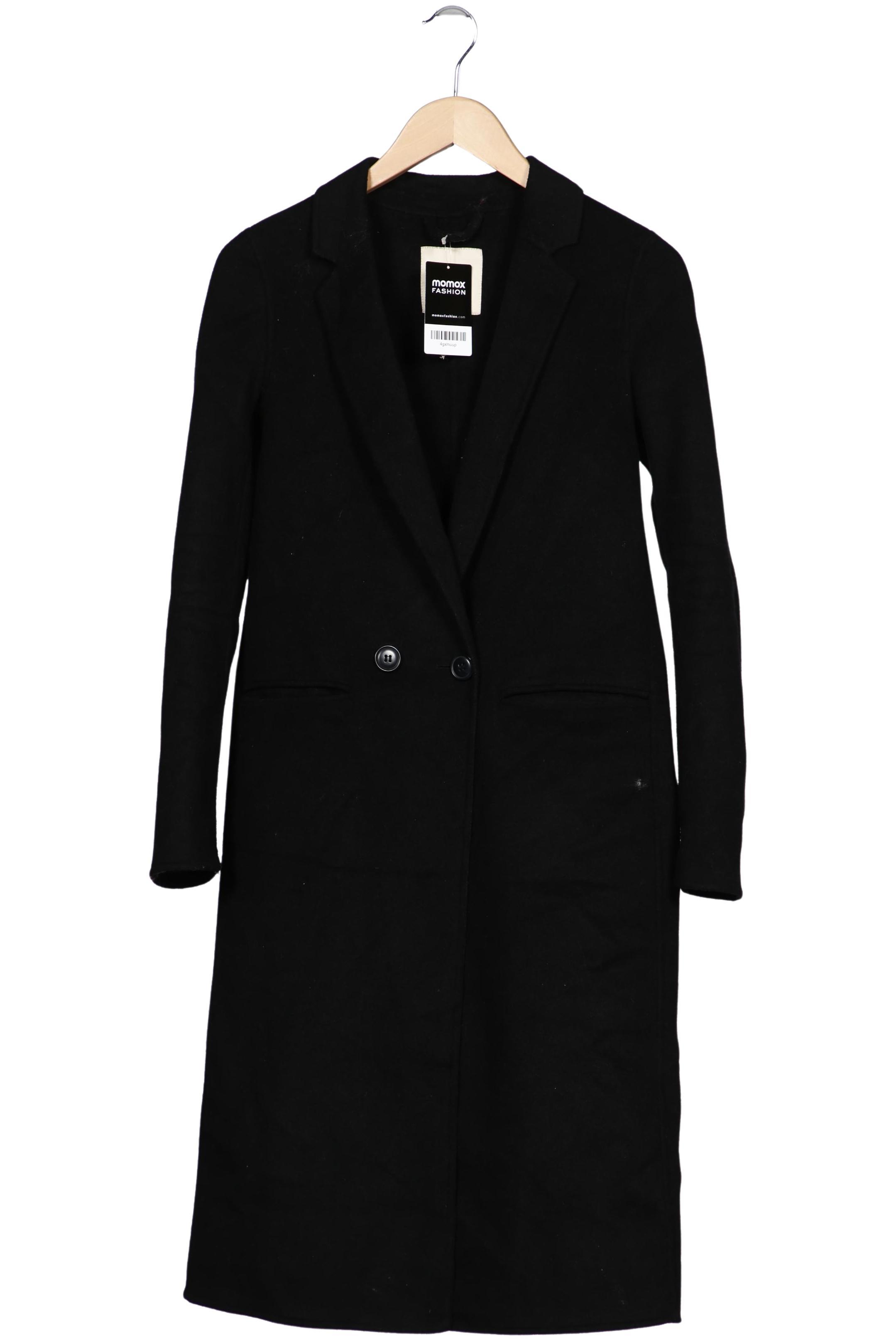 

Pull & Bear Damen Mantel, schwarz, Gr. 36