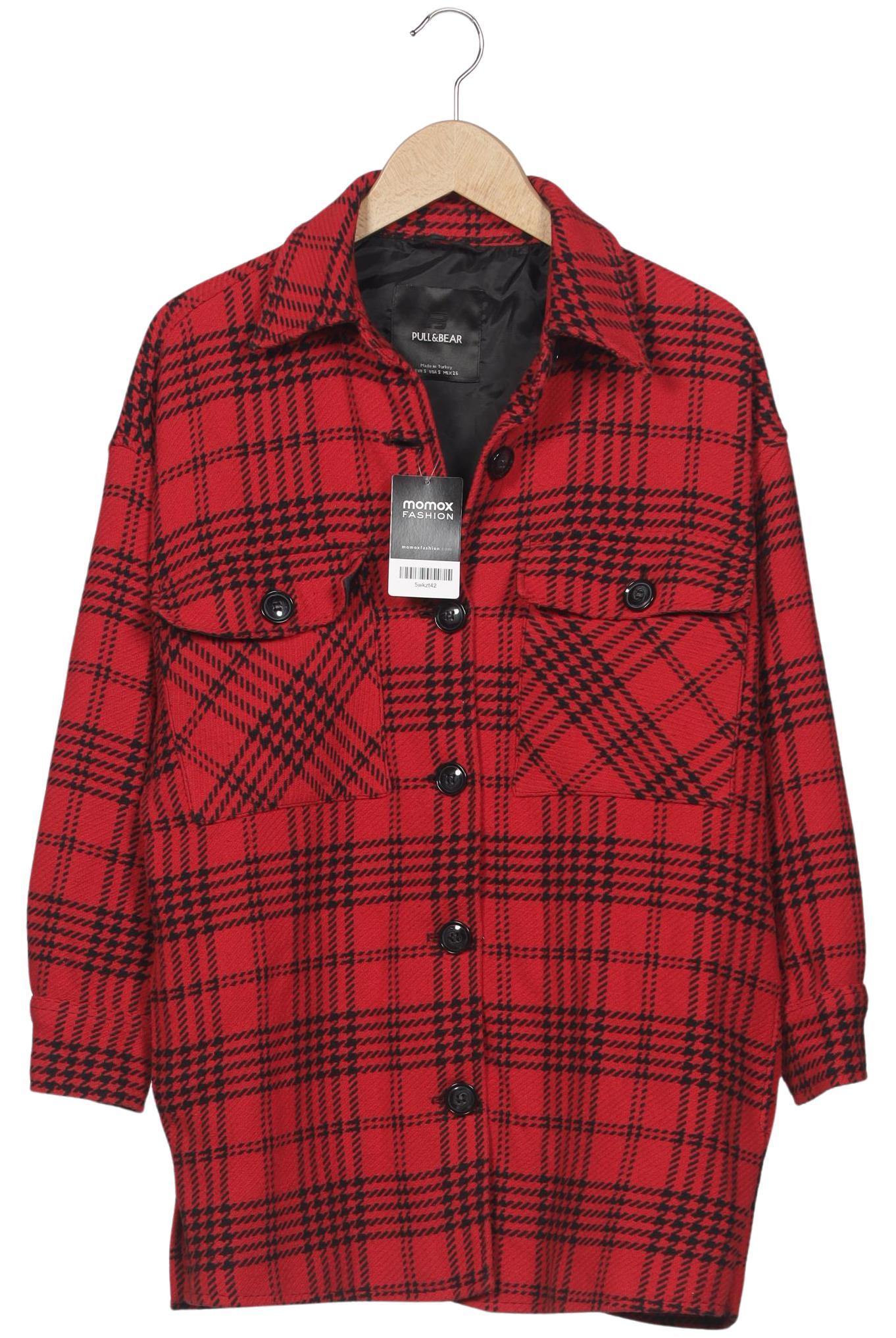 

Pull & Bear Damen Jacke, rot, Gr. 36