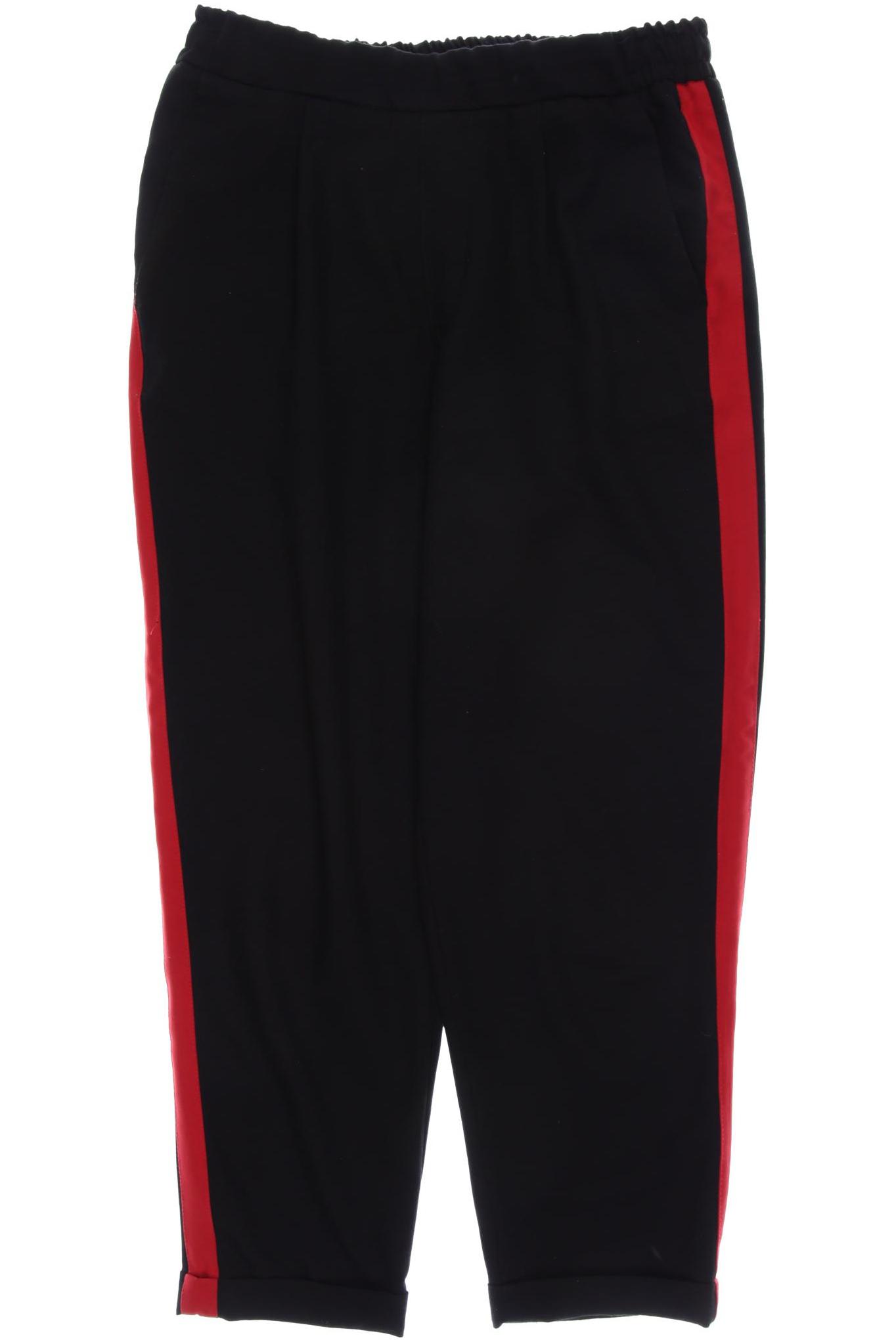 

Pull & Bear Damen Stoffhose, schwarz