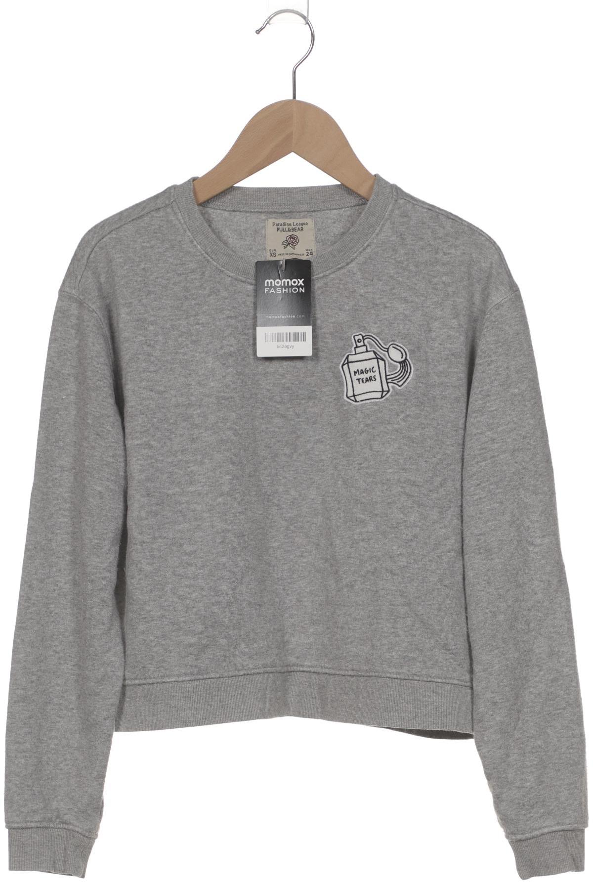 

Pull & Bear Damen Sweatshirt, grau, Gr. 34