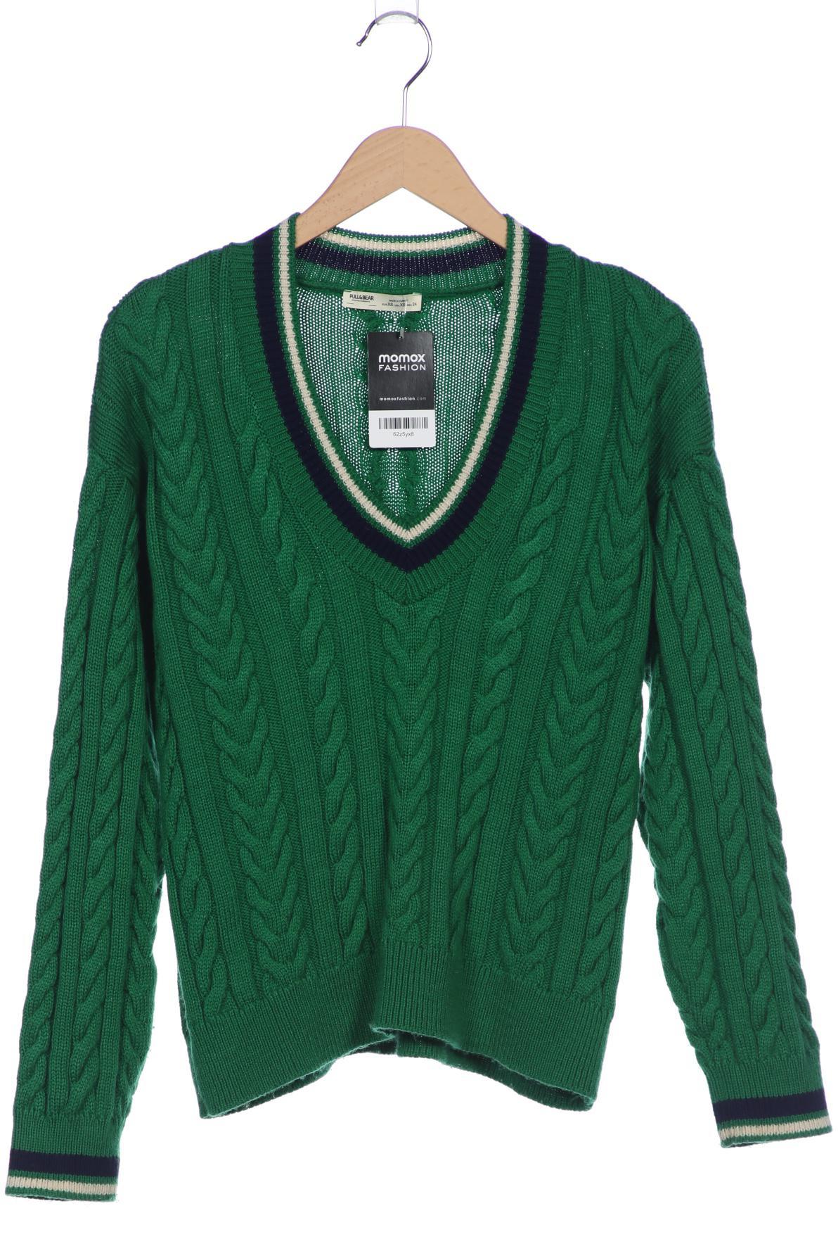 

Pull & Bear Damen Pullover, grün, Gr. 34