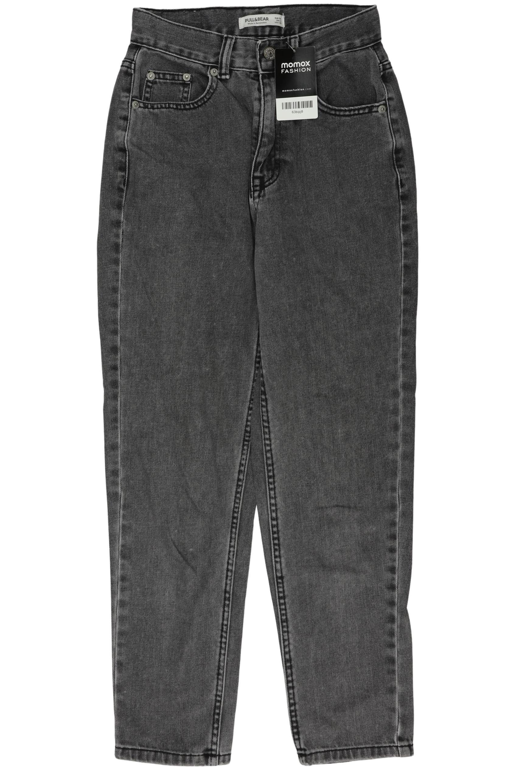 

Pull & Bear Damen Jeans, grau, Gr. 32