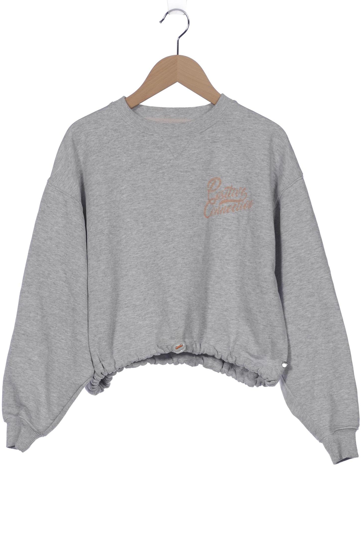 

Pull & Bear Damen Sweatshirt, grau