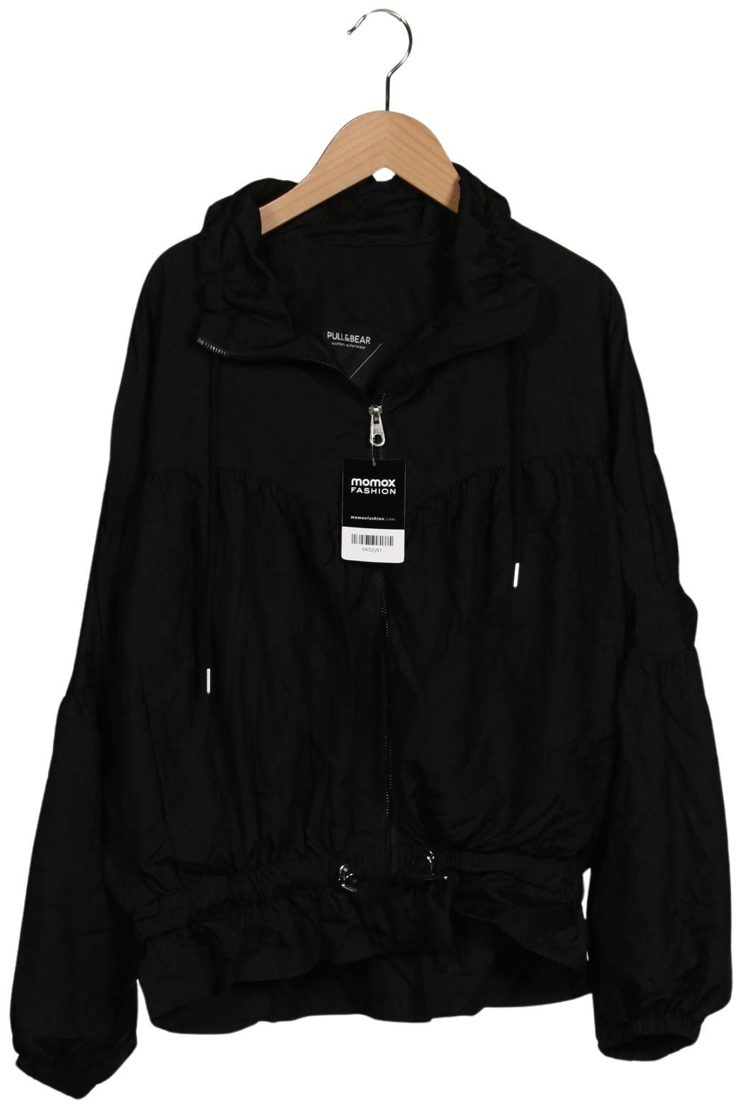

Pull & Bear Damen Jacke, schwarz, Gr. 38