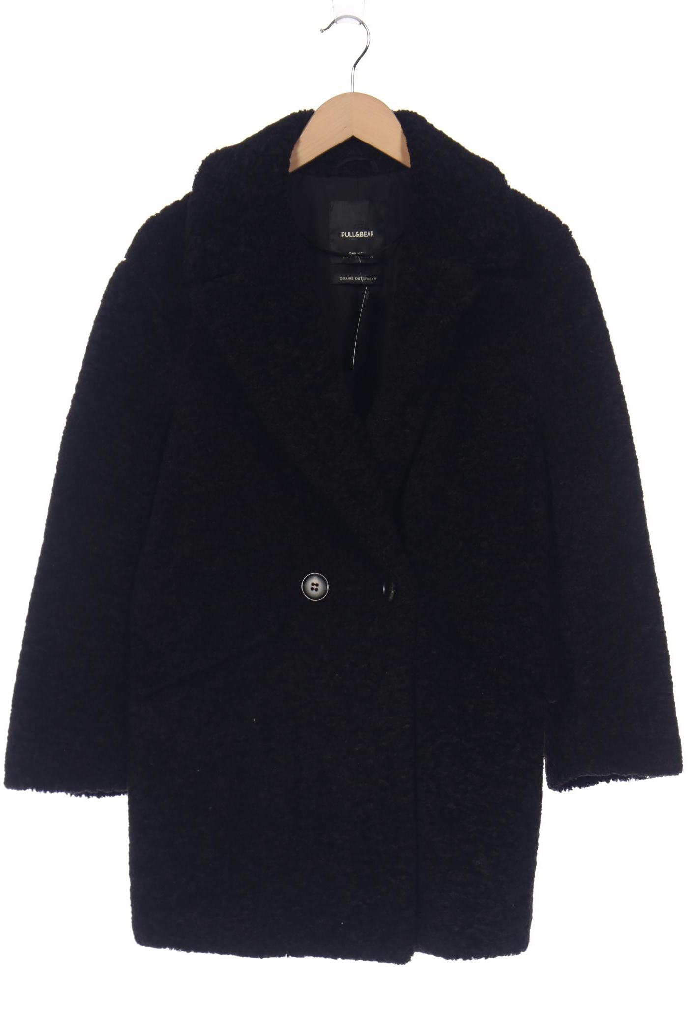 

Pull & Bear Damen Mantel, schwarz