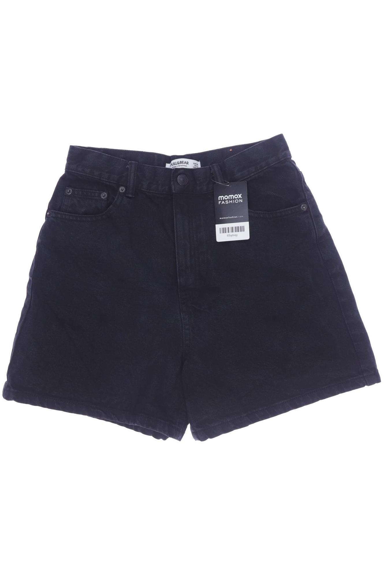 

Pull & Bear Damen Shorts, schwarz, Gr. 36