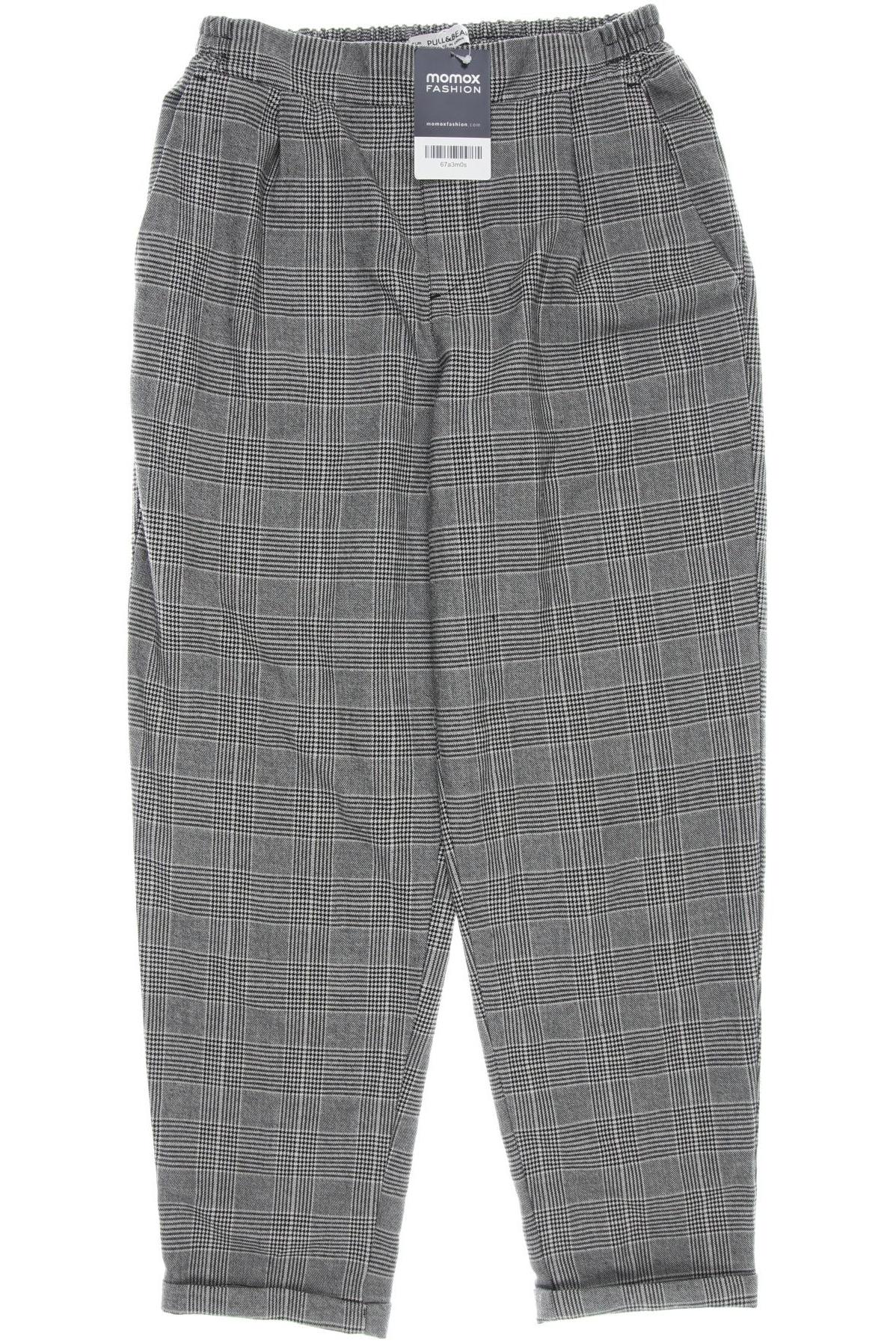 

Pull & Bear Damen Stoffhose, grau, Gr. 0