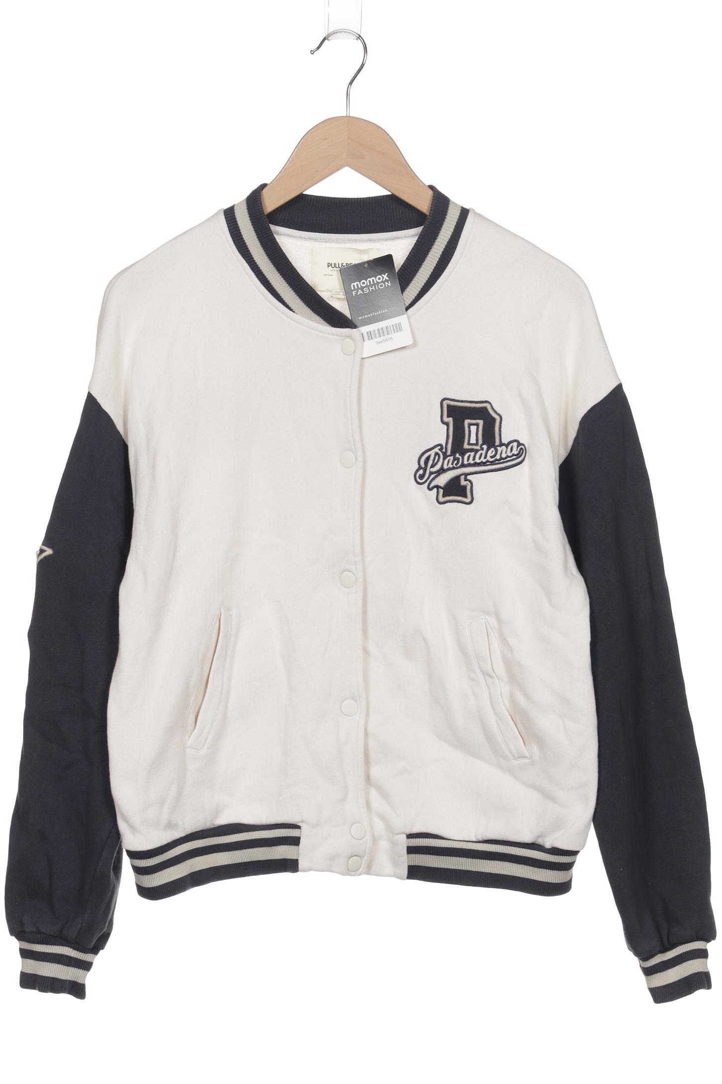 

Pull & Bear Damen Sweatshirt, cremeweiß, Gr. 36