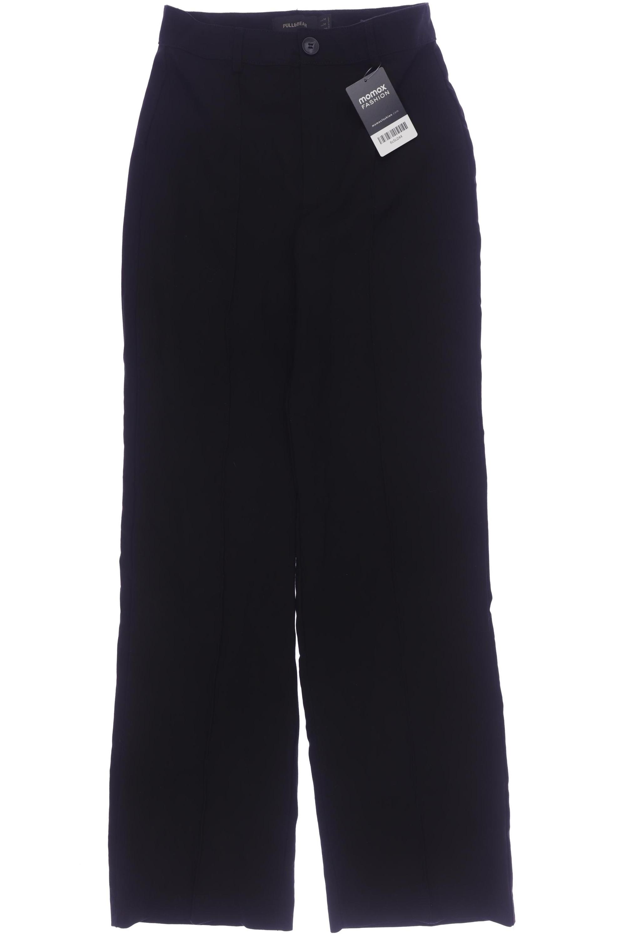 

Pull & Bear Damen Stoffhose, schwarz, Gr. 0