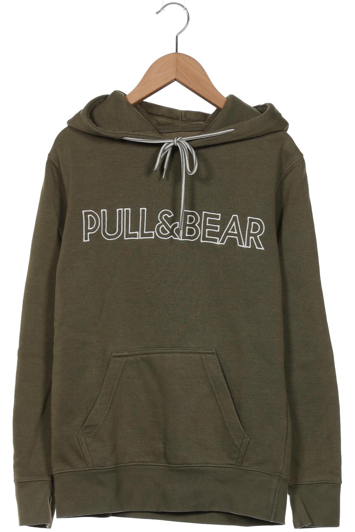 

Pull & Bear Damen Kapuzenpullover, grün, Gr. 32