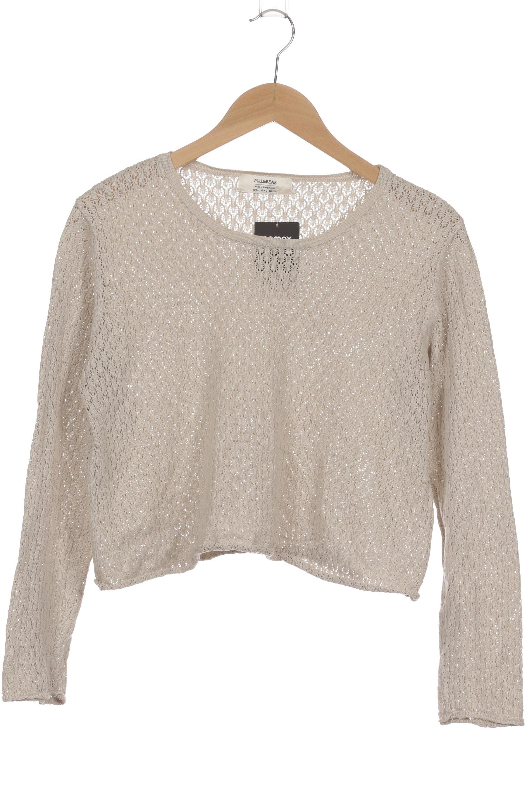 

Pull & Bear Damen Pullover, beige, Gr.