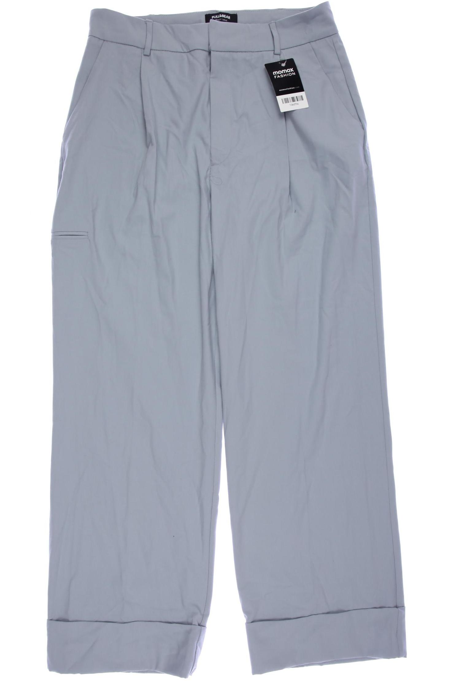 

Pull & Bear Damen Stoffhose, blau, Gr. 0