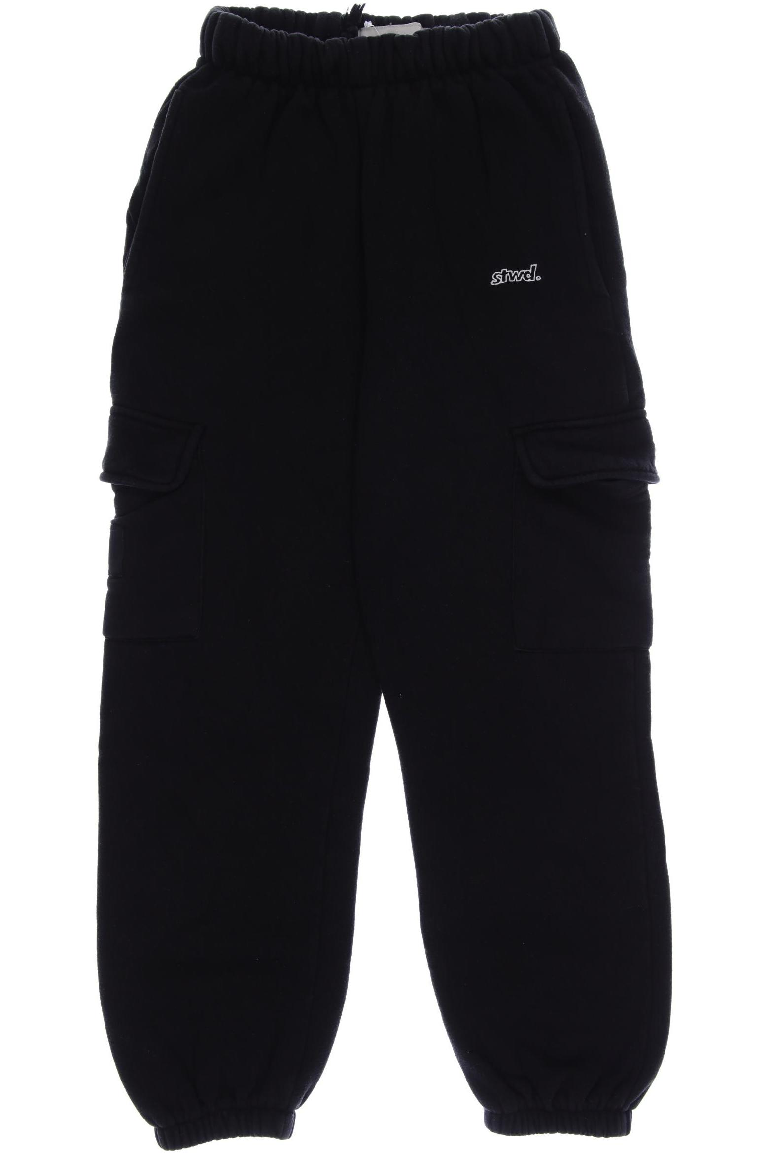 

Pull & Bear Damen Stoffhose, schwarz