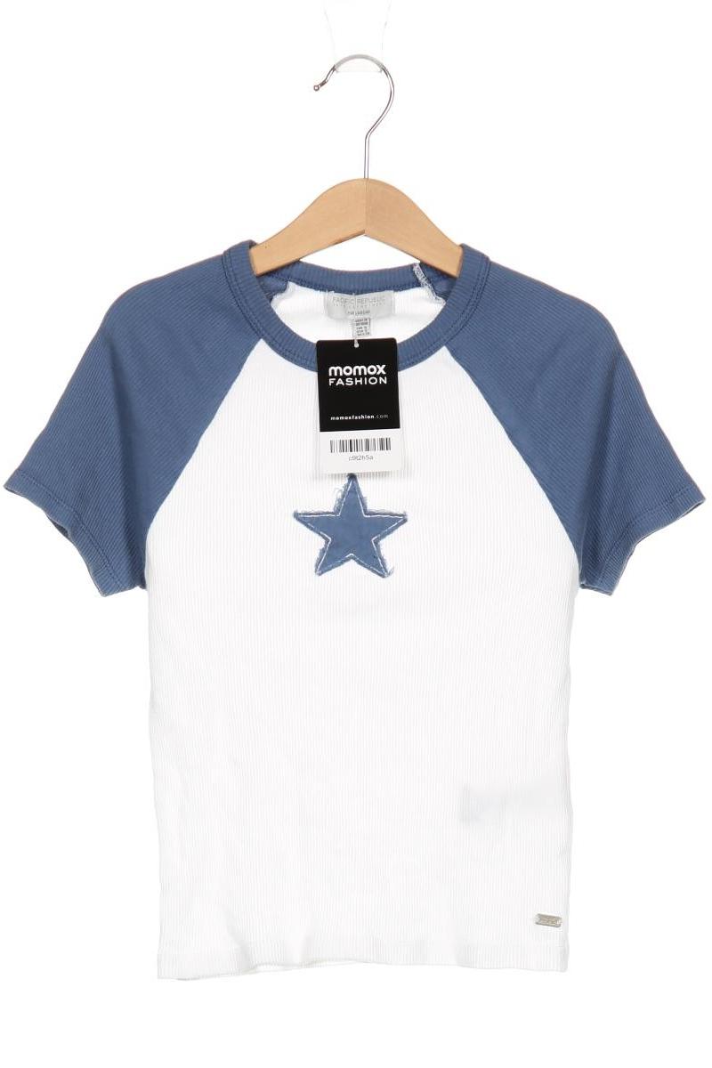 

Pull & Bear Damen T-Shirt, blau, Gr. 36