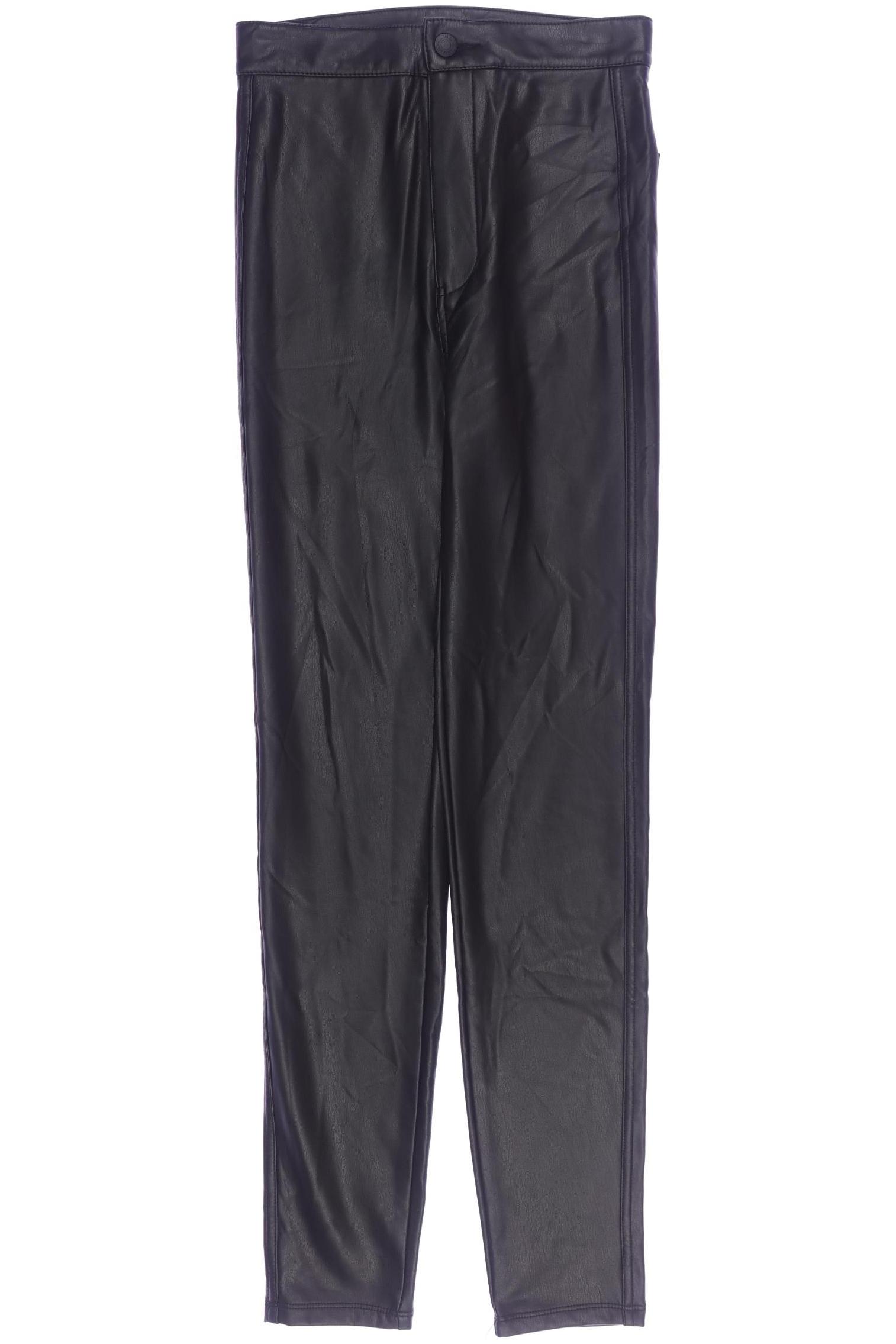 

Pull & Bear Damen Stoffhose, schwarz, Gr. 34