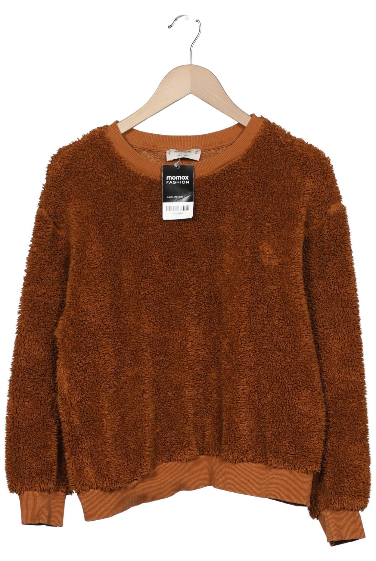 

Pull & Bear Damen Sweatshirt, braun, Gr. 36