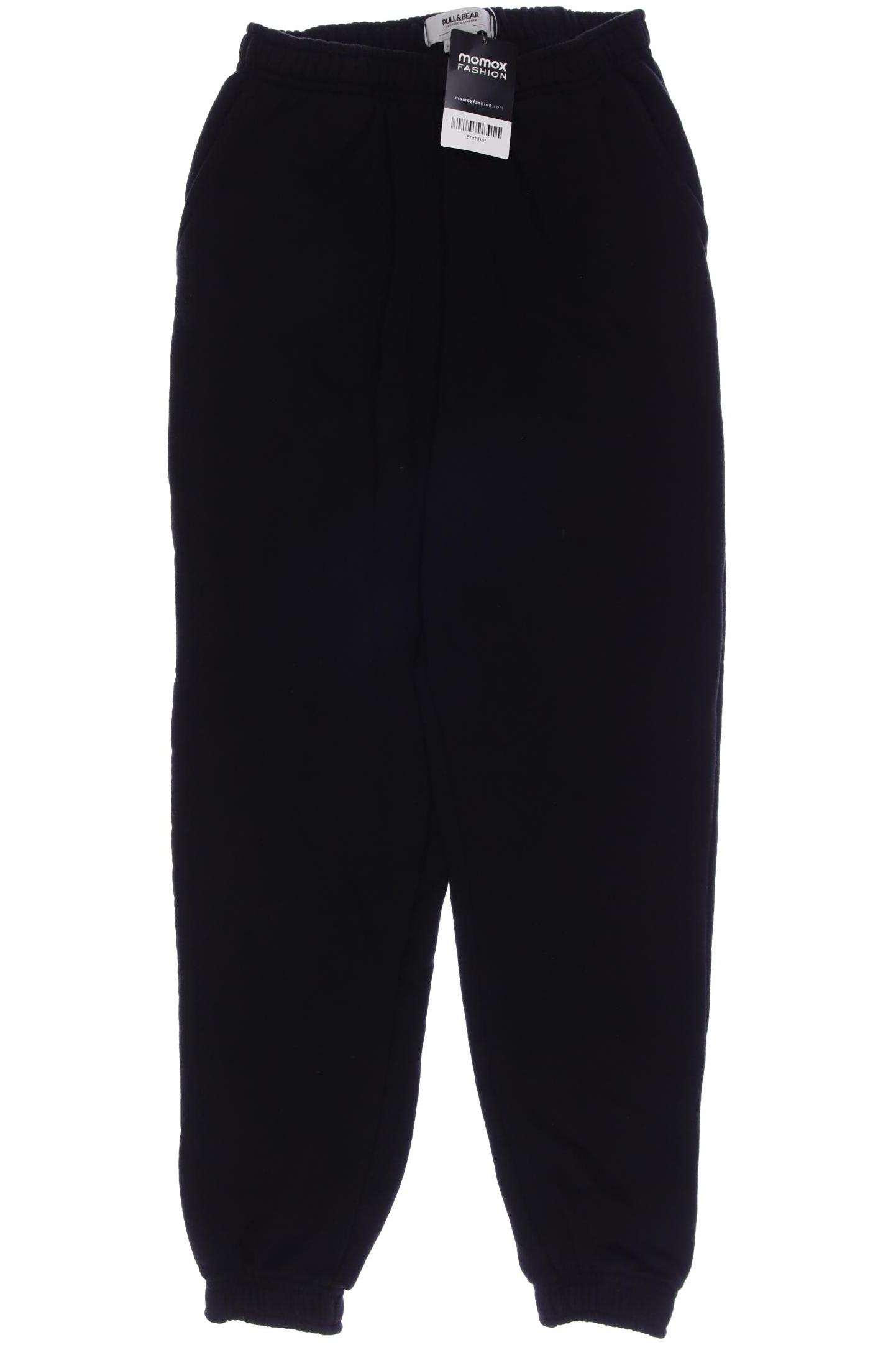 

Pull & Bear Damen Stoffhose, schwarz