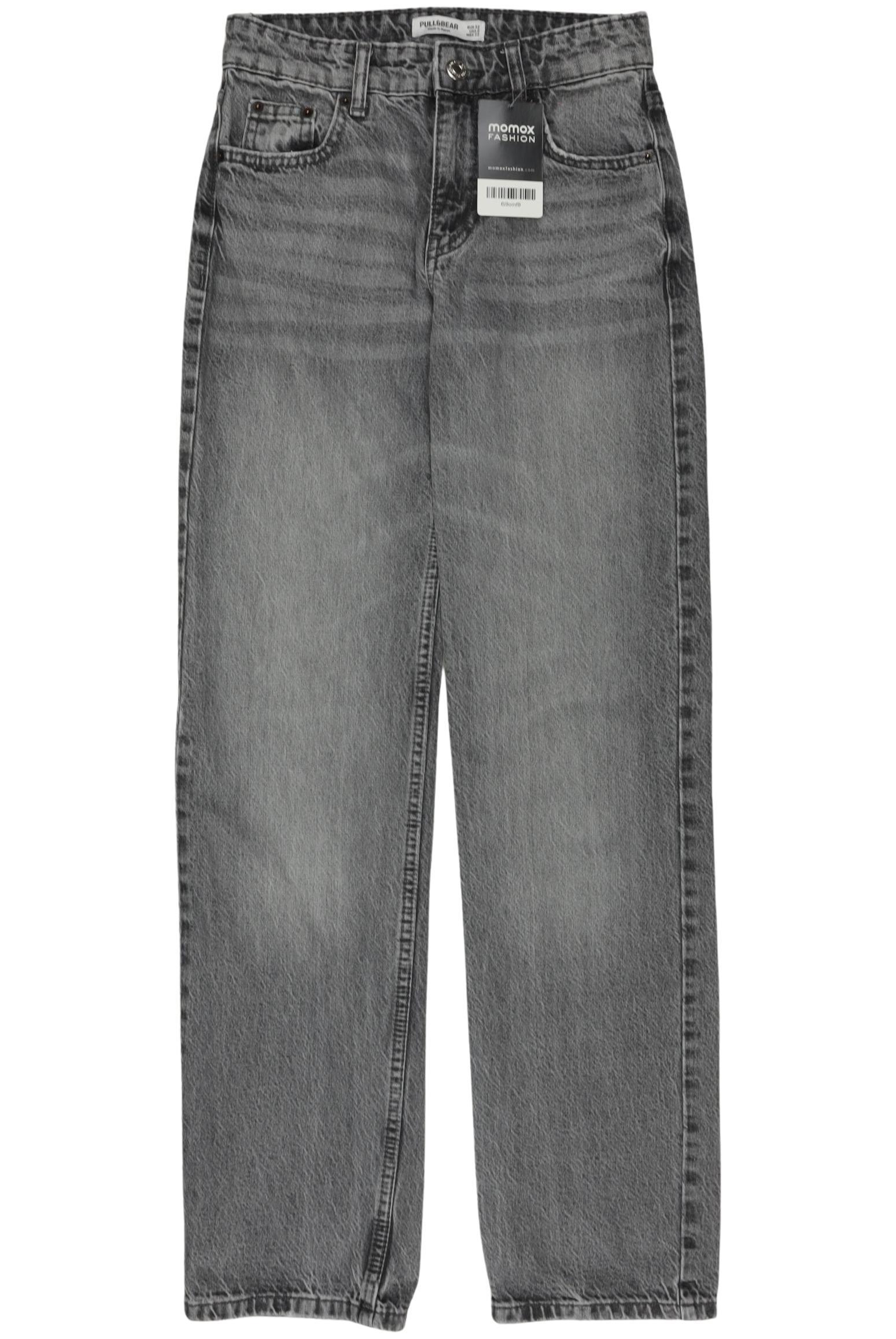 

Pull & Bear Damen Jeans, grau, Gr. 32