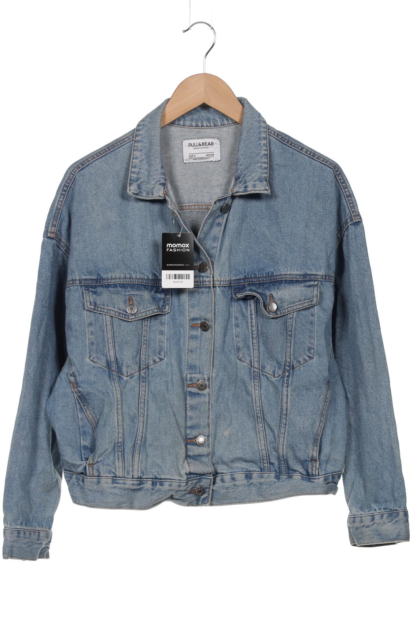 

Pull & Bear Damen Jacke, blau, Gr. 38