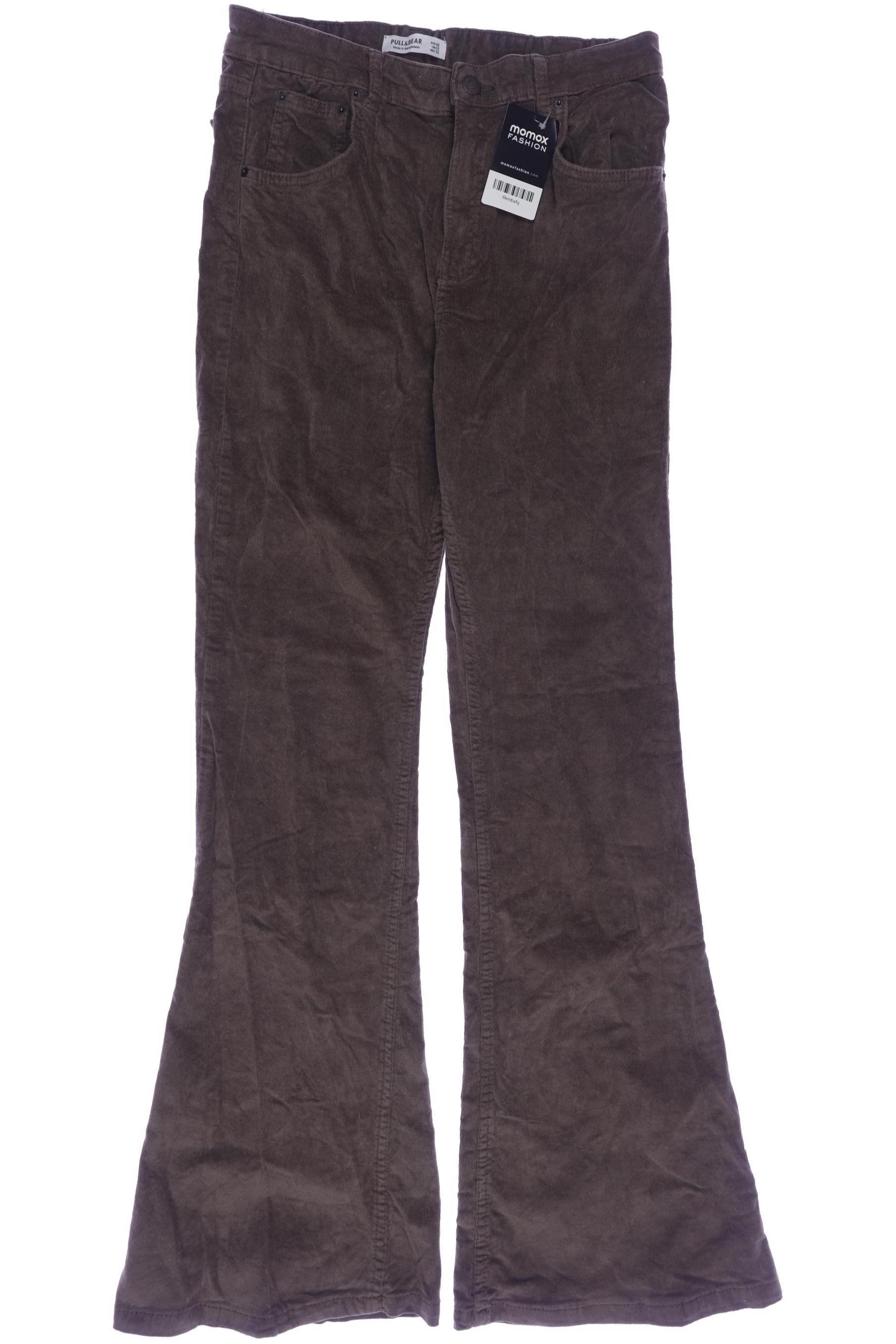 

Pull & Bear Damen Stoffhose, braun, Gr. 42