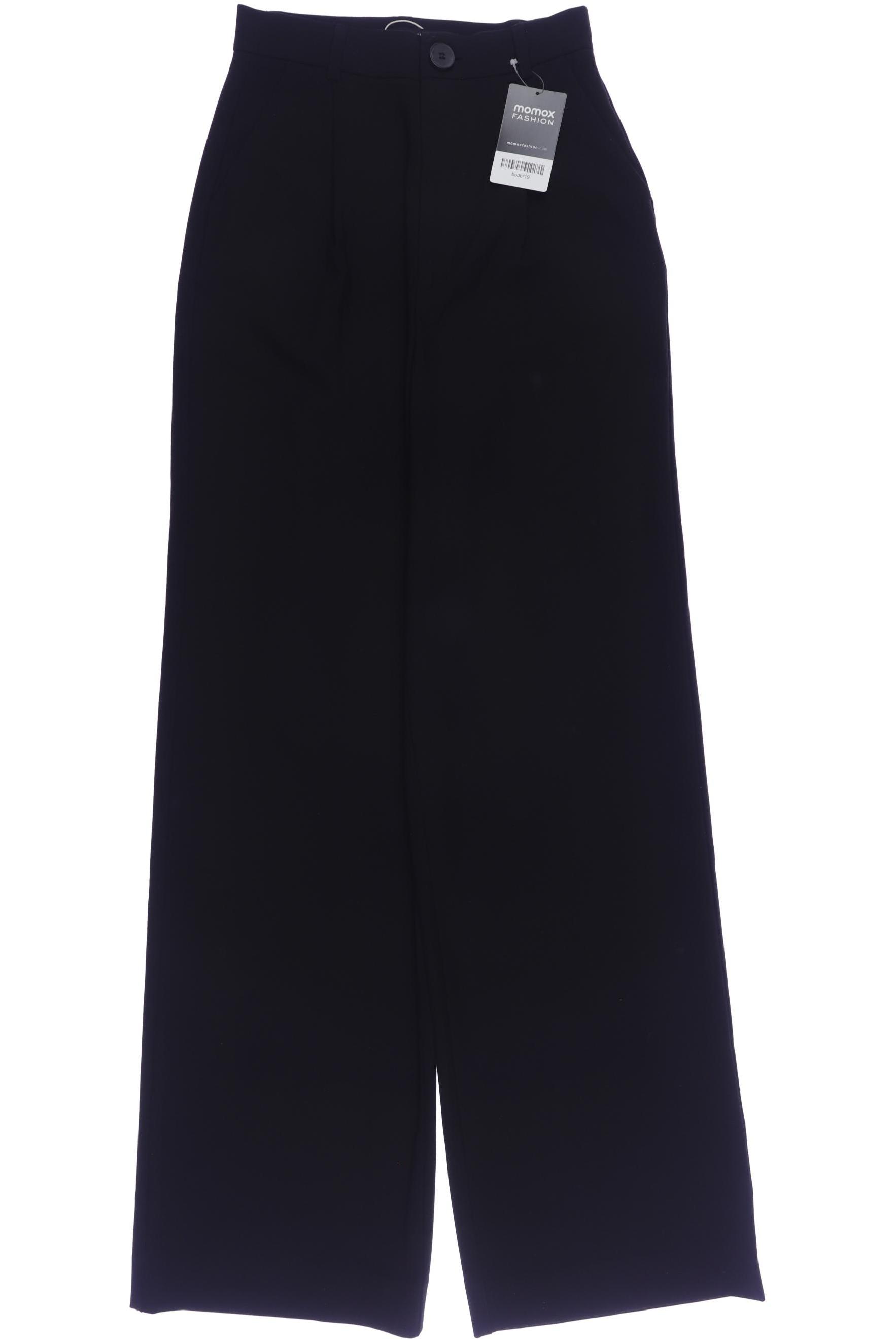 

Pull & Bear Damen Stoffhose, schwarz, Gr. 0