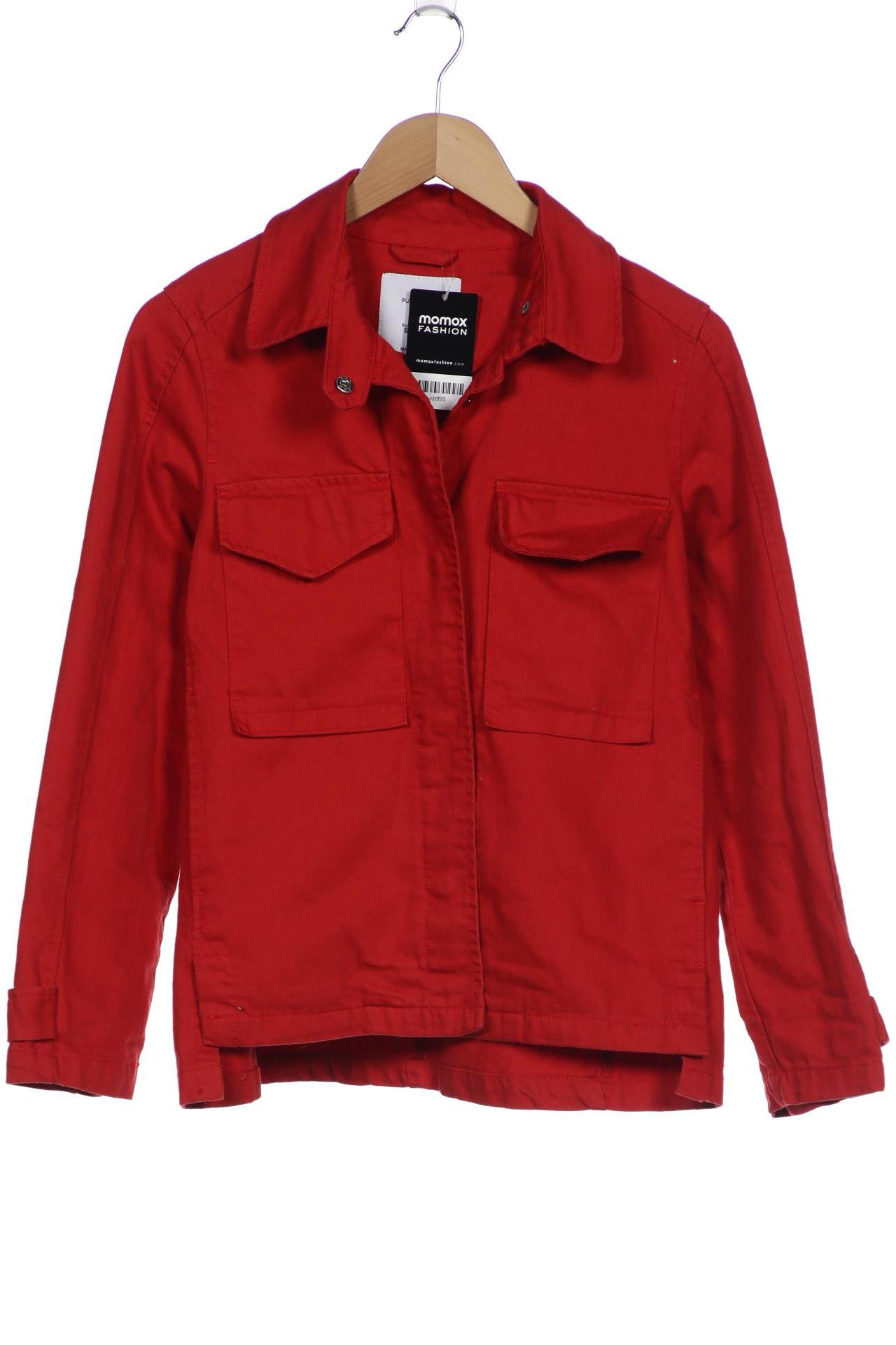 

Pull & Bear Damen Jacke, rot, Gr. 36