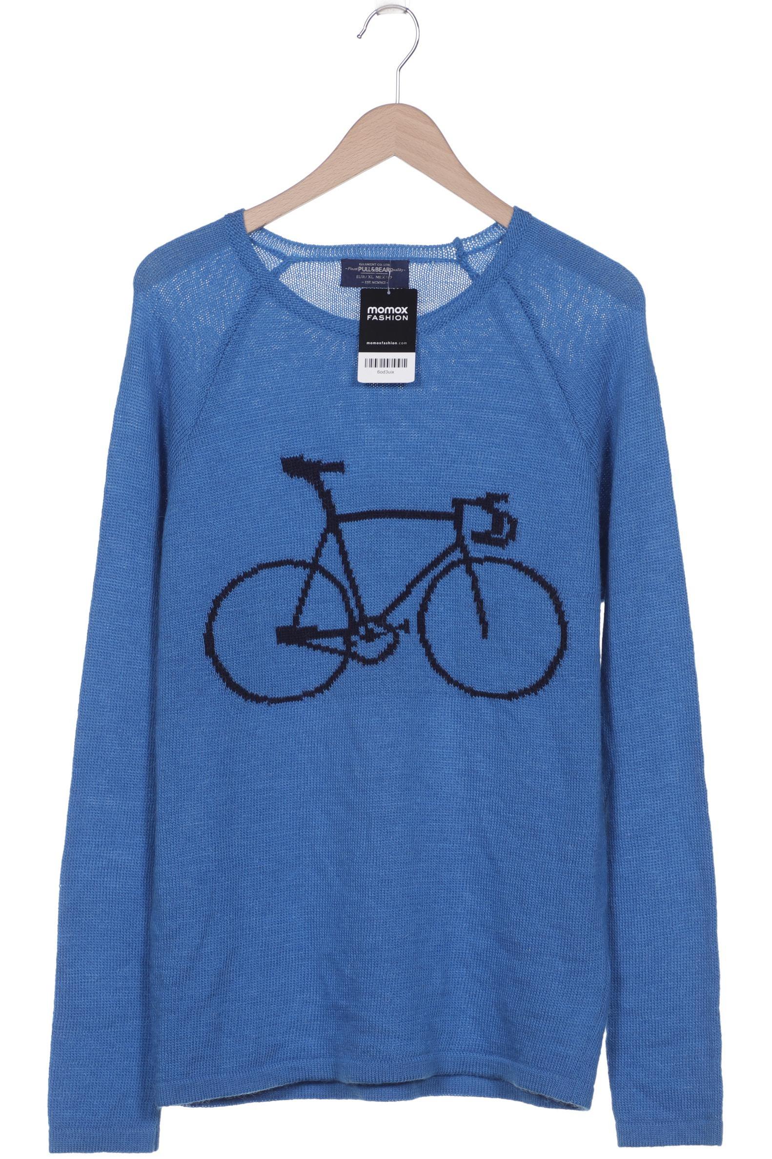 

Pull & Bear Damen Pullover, blau