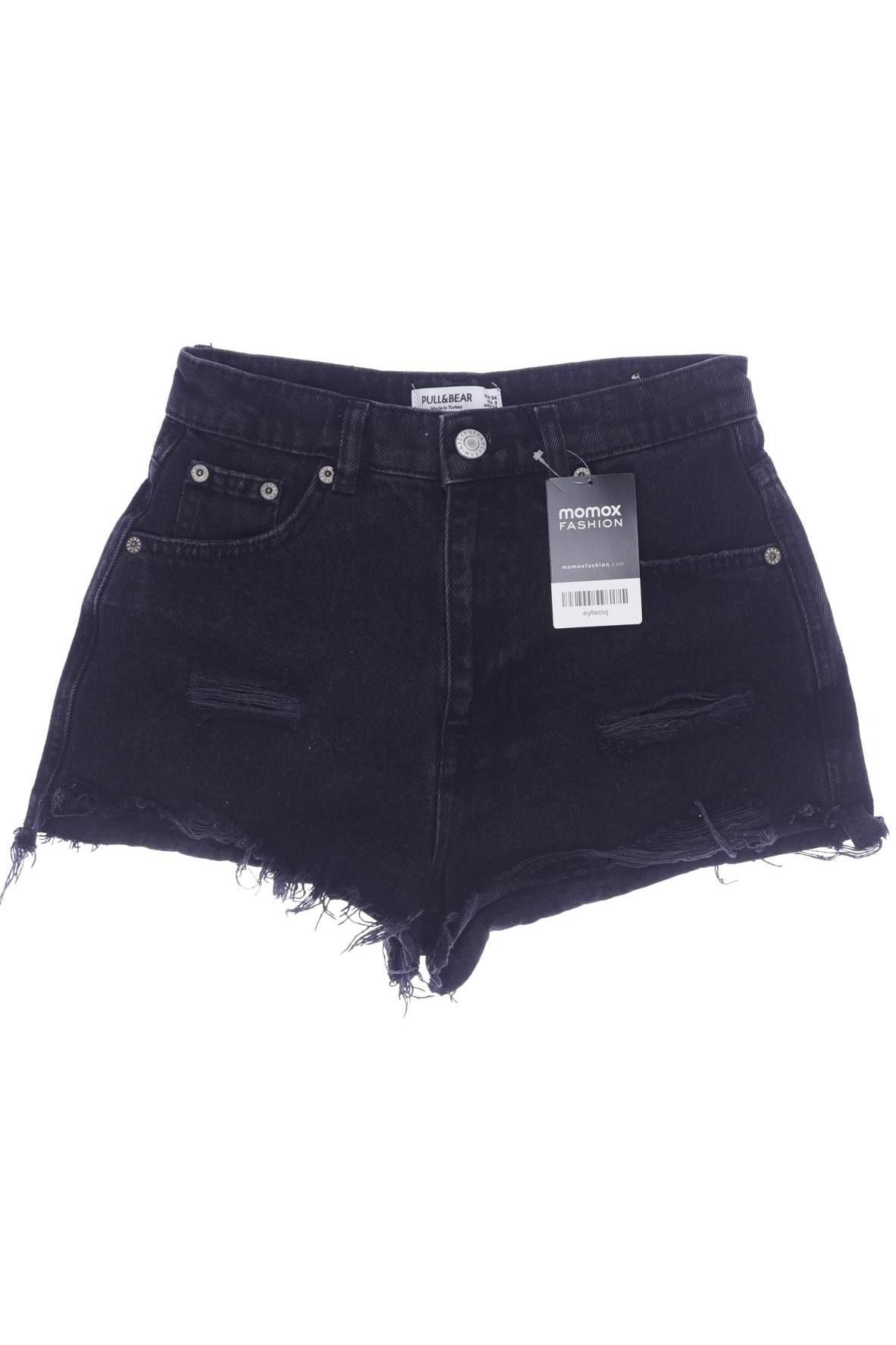 

Pull & Bear Damen Shorts, schwarz, Gr. 34